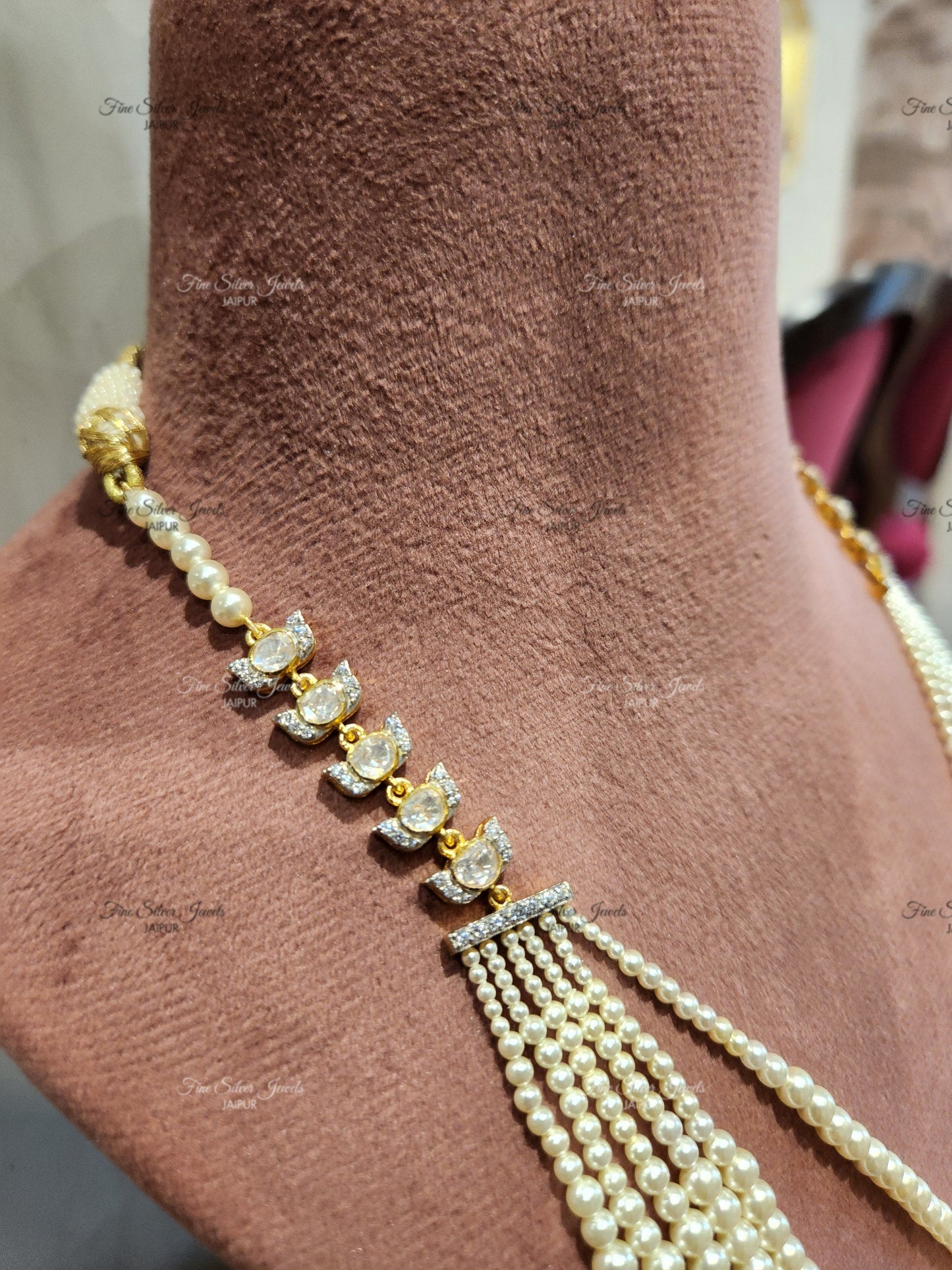 925 Silver Mens Heer Necklace