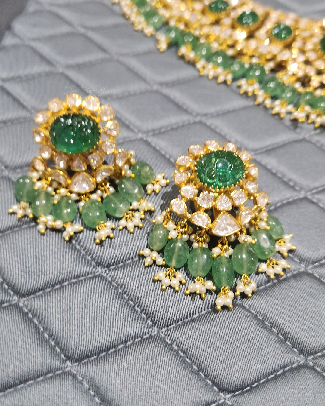 925 Silver Darshi Necklace Set