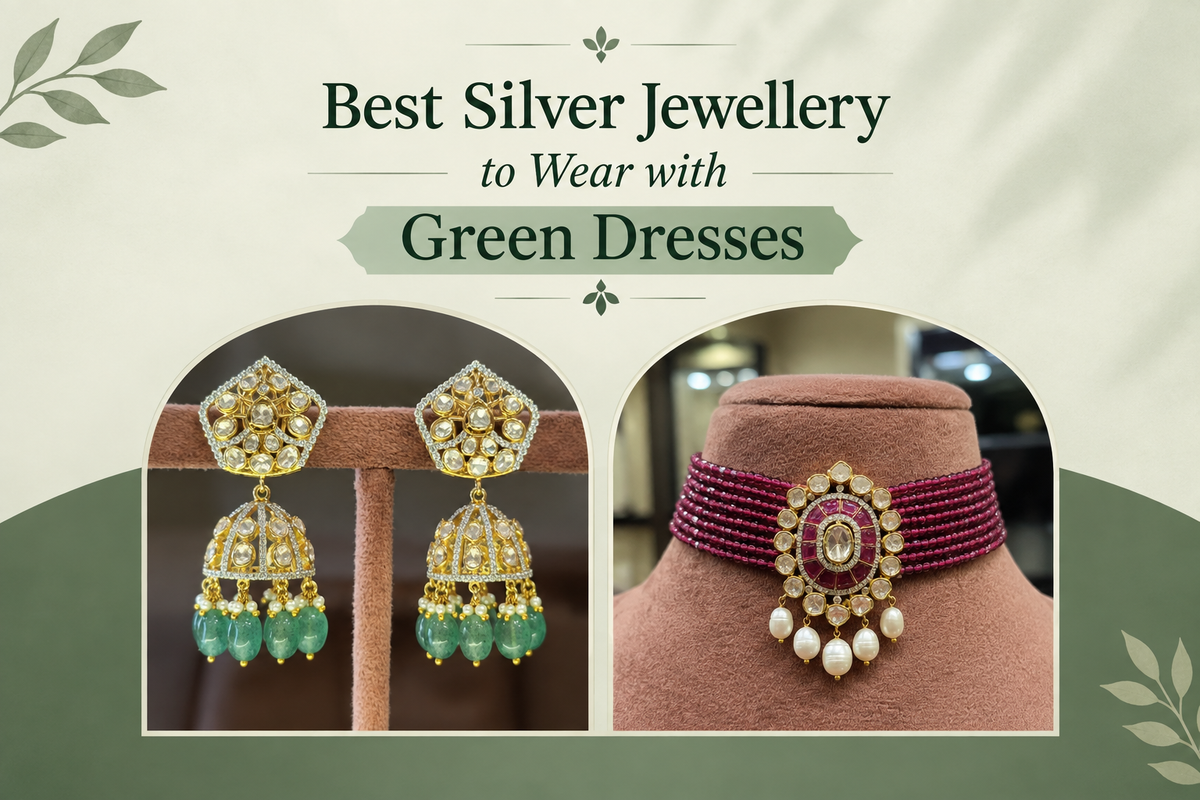 Best Silver Jewellery to Wear with Green Dresses
