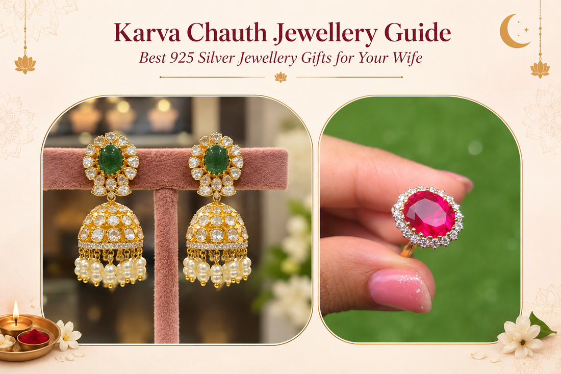 Karva Chauth Jewellery Guide: Best 925 Silver Jewellery Gifts for Your Wife