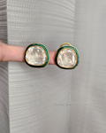 925 Silver Satya Polki Earring
