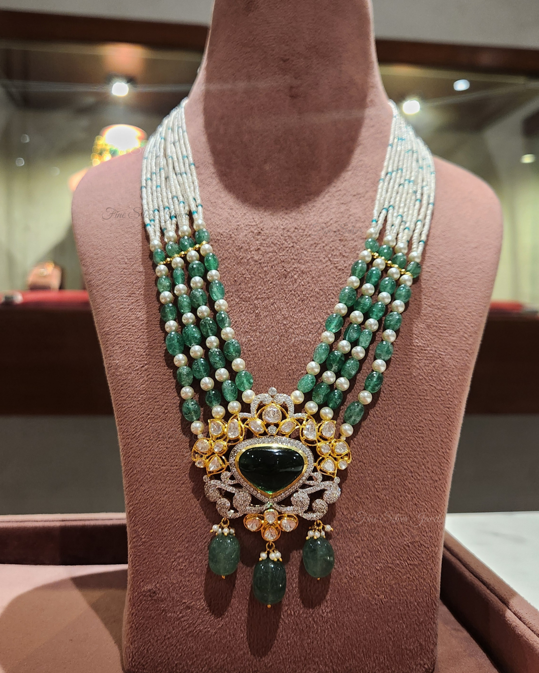 925 Silver Maurya Necklace