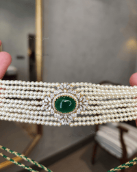 925 Silver Nisha Pearl Necklace