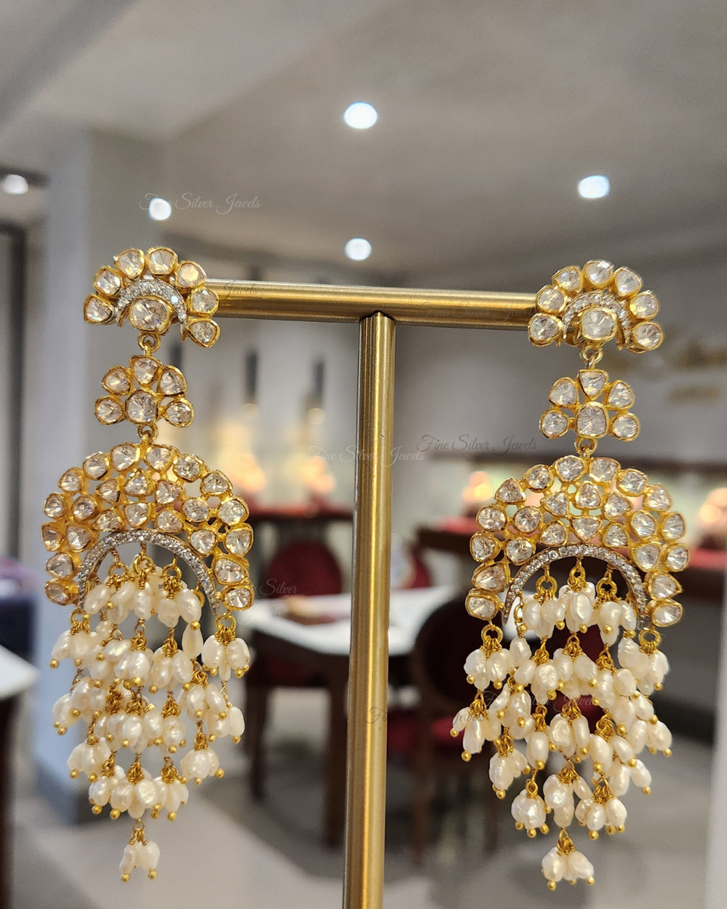925 Silver Firdos Earring