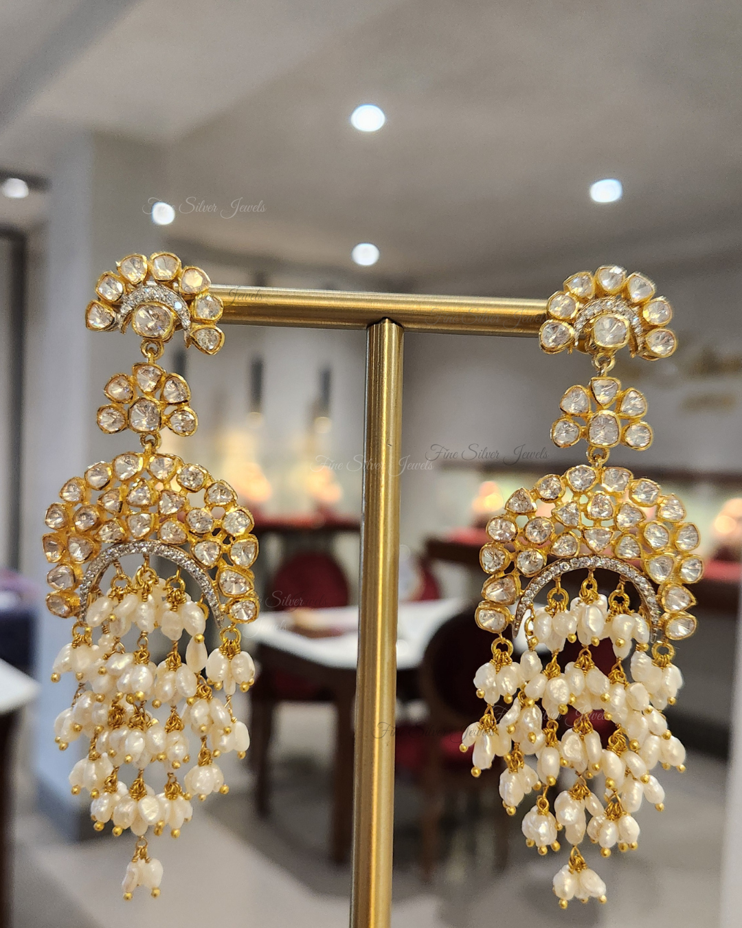 925 Silver Firdos Earring