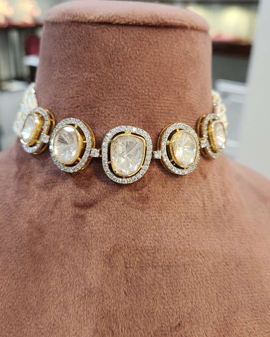 HEAD-TURNER POLKI CHOKER