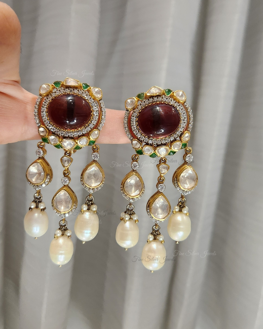 925 Silver Falak Earring