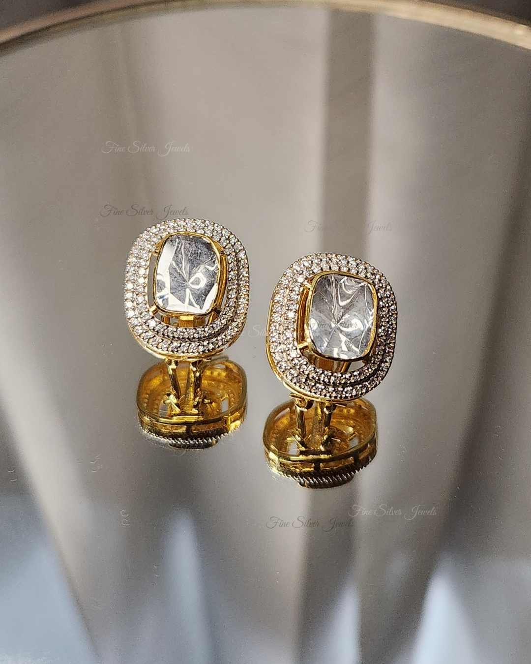 925 Silver Tamia Lab Grown Earring