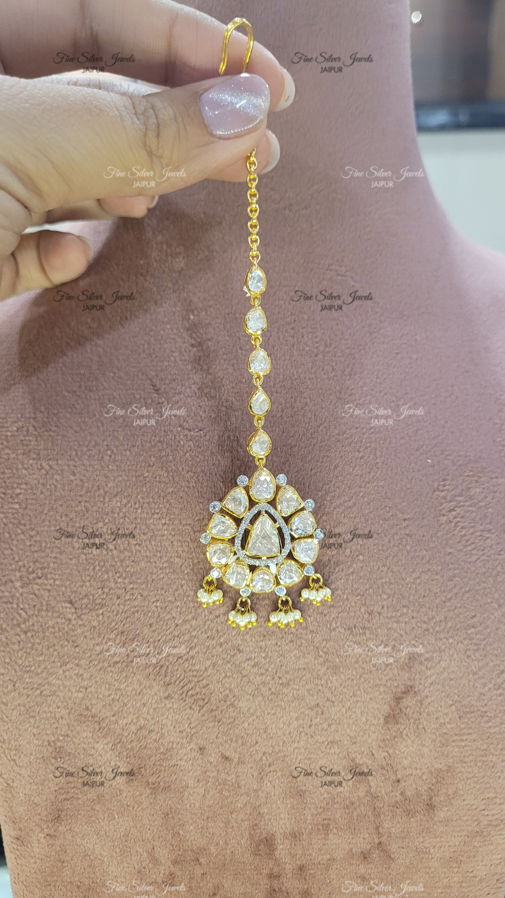 92.5 Silver Pia Mangtikka finesilverjewels