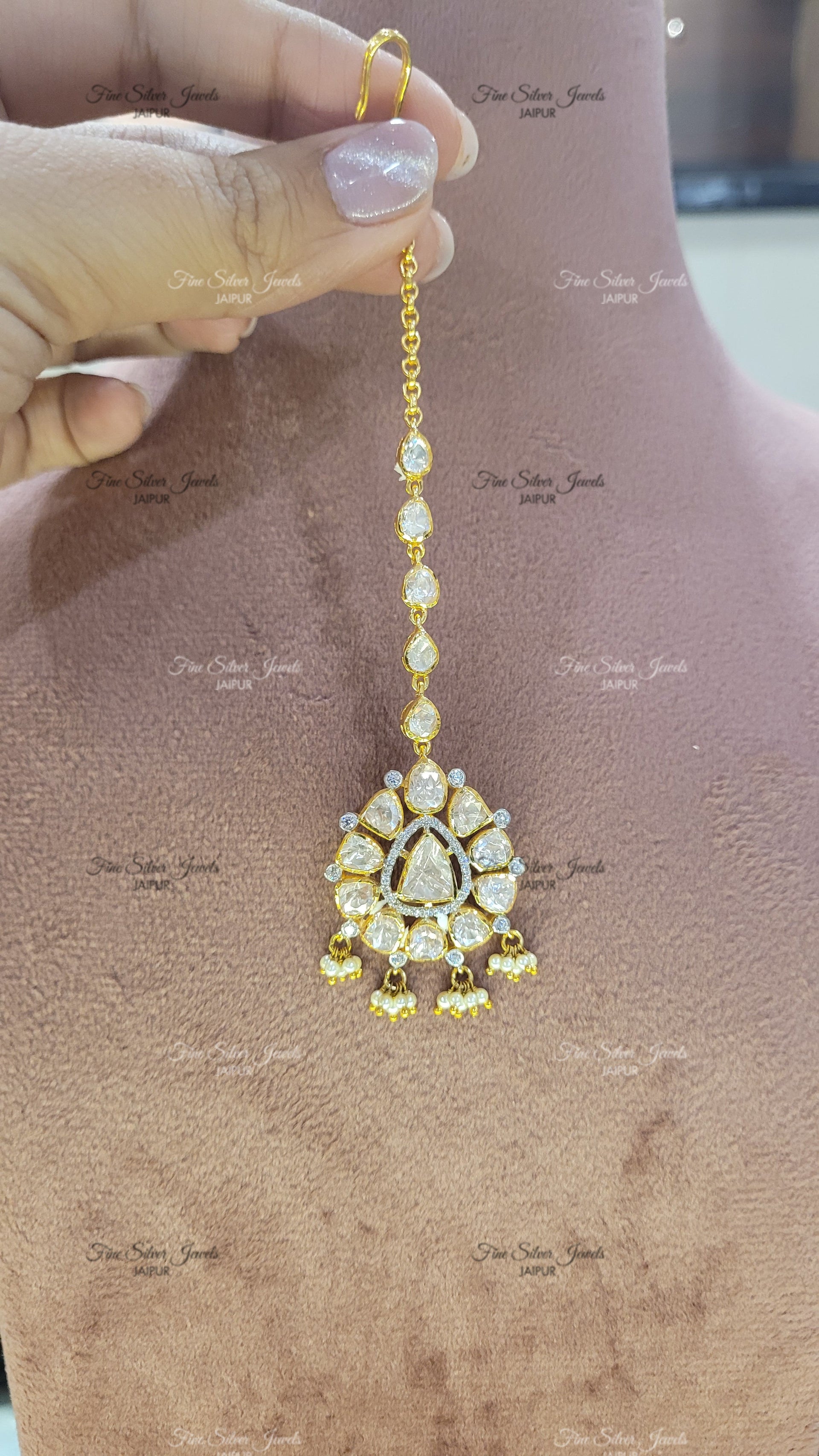 92.5 Silver Pia Mangtikka finesilverjewels