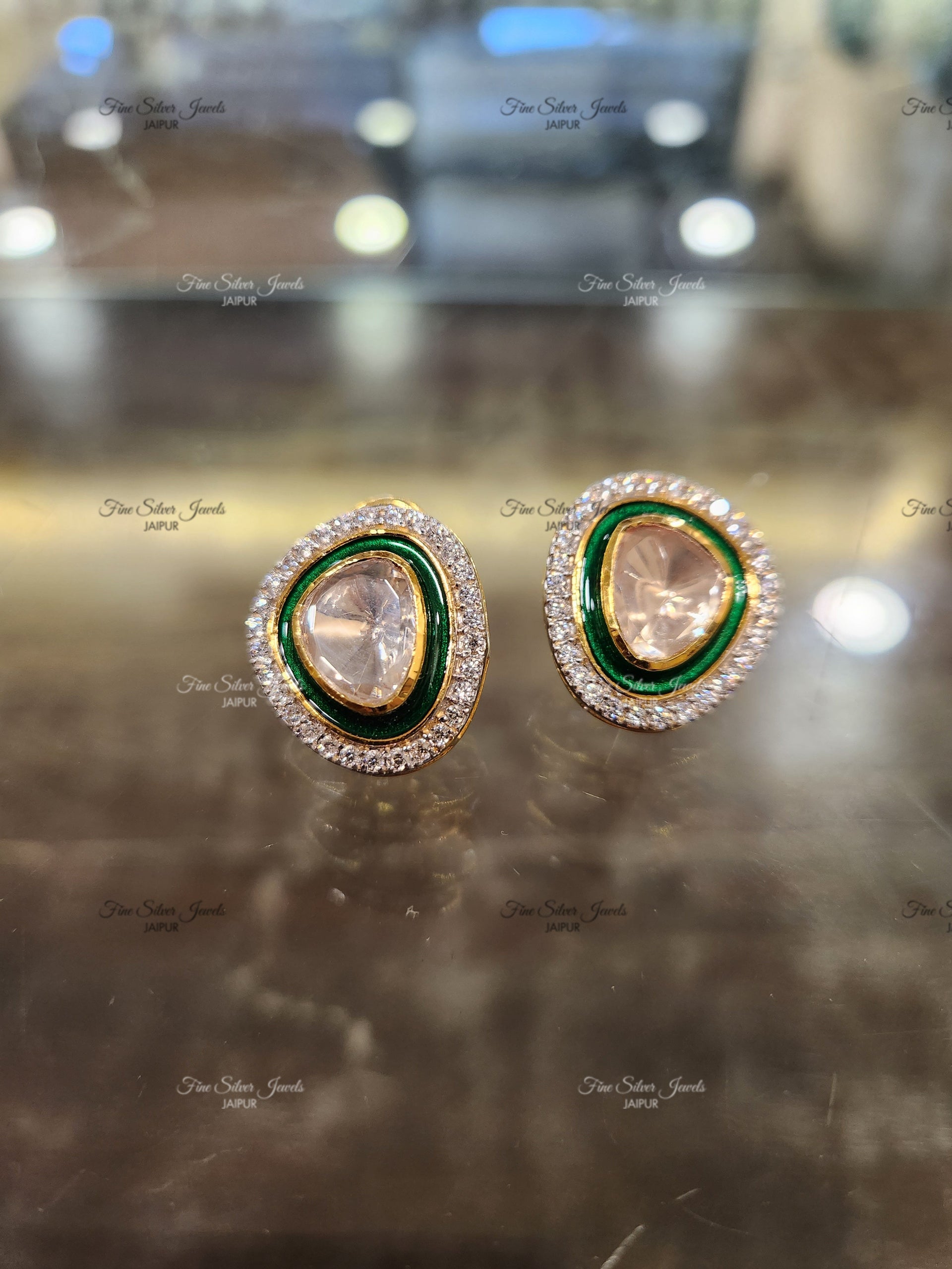 ENAMEL DELIGHT EARINGS finesilverjewels