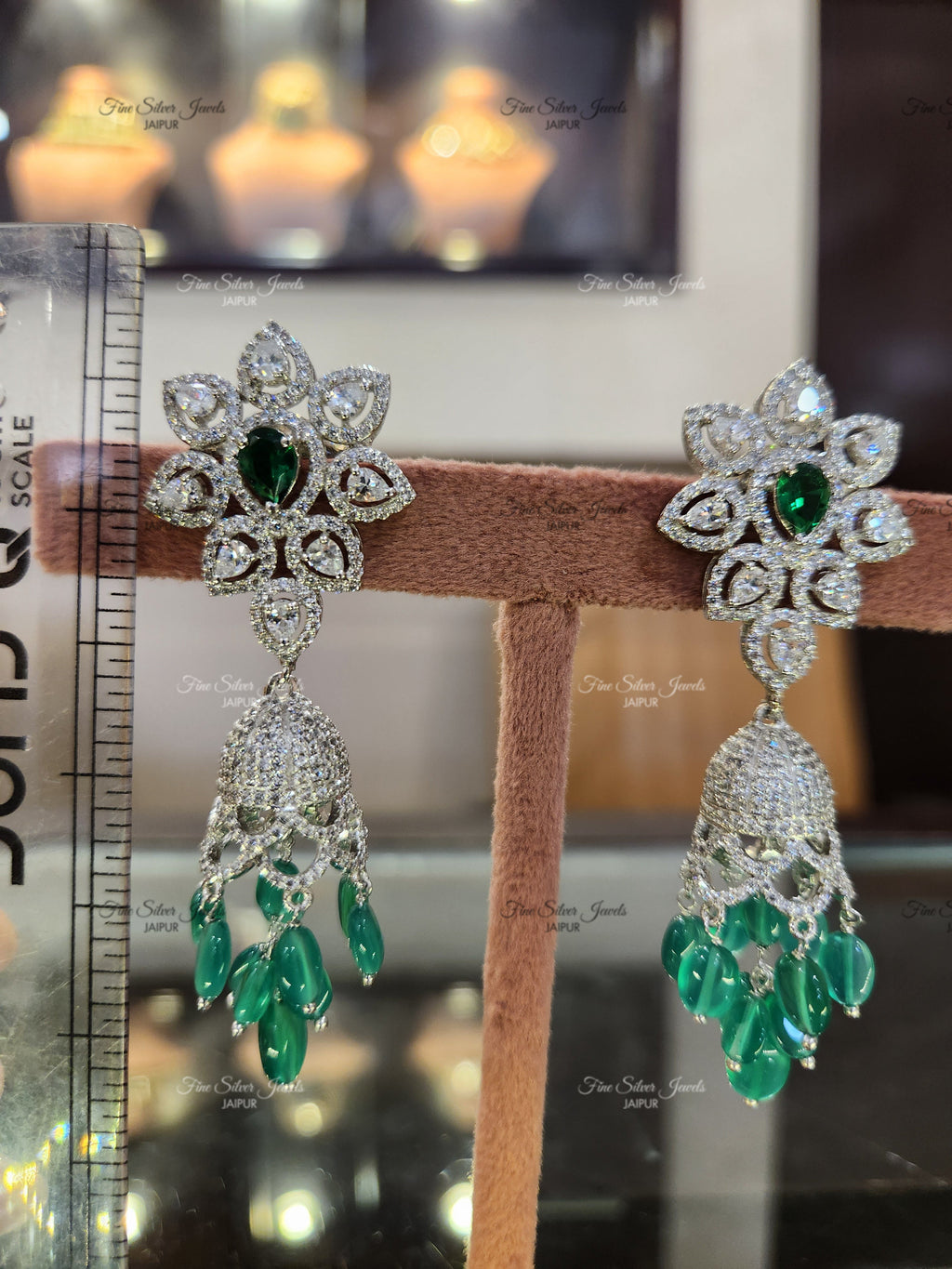 GREEN PARADISE NECKLACE finesilverjewels