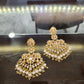 925 Silver bridal Chandbali Earrings finesilverjewels