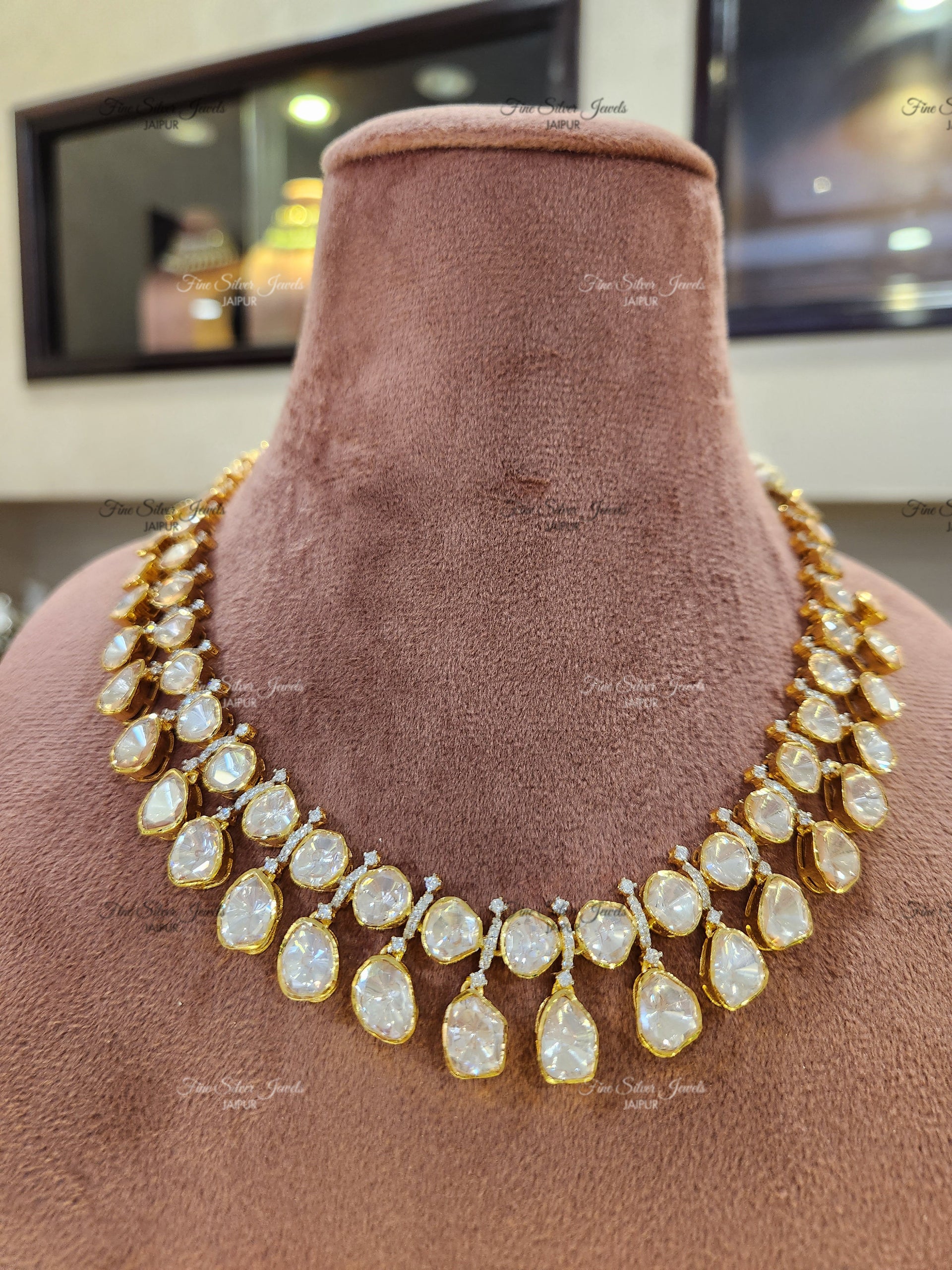 925 Silver Shreya Necklace