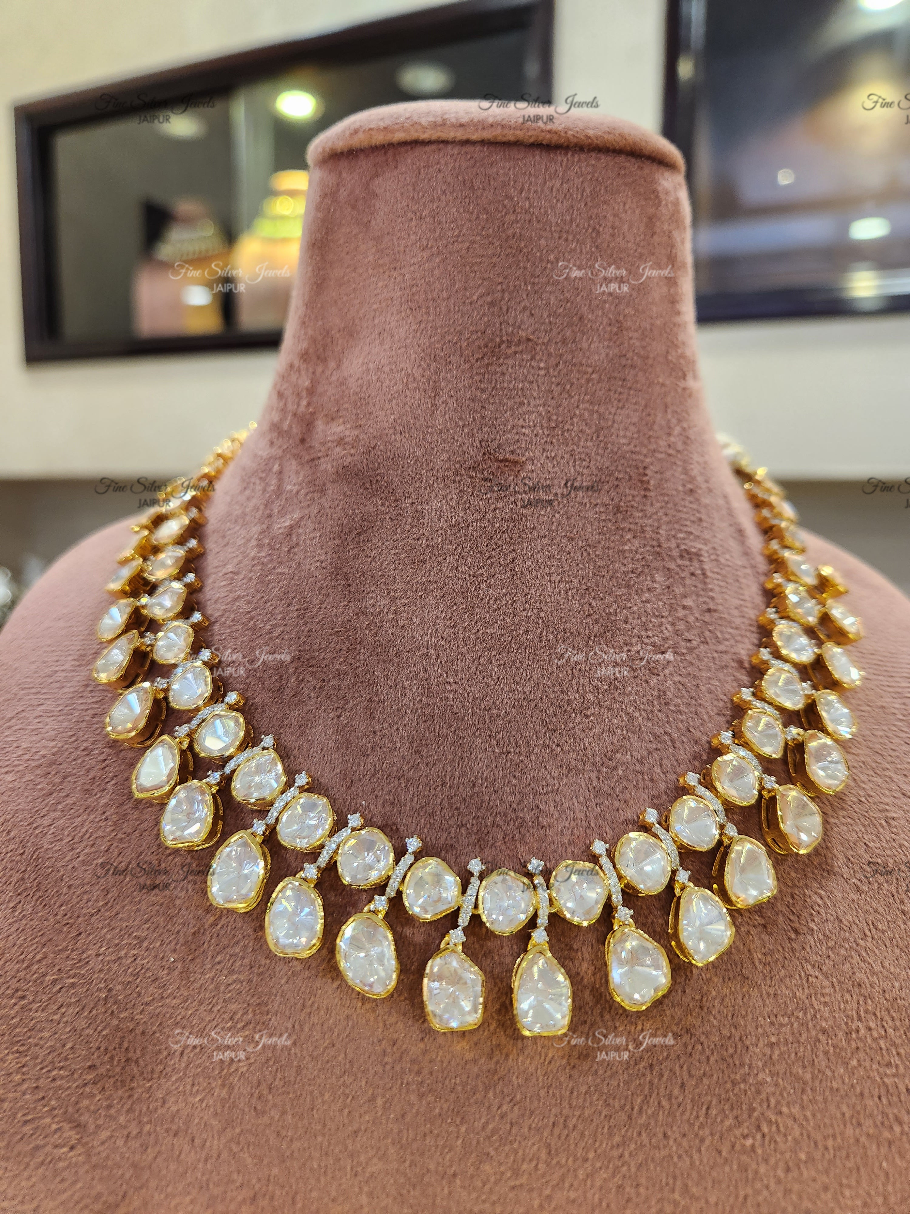 925 Silver Shreya Necklace