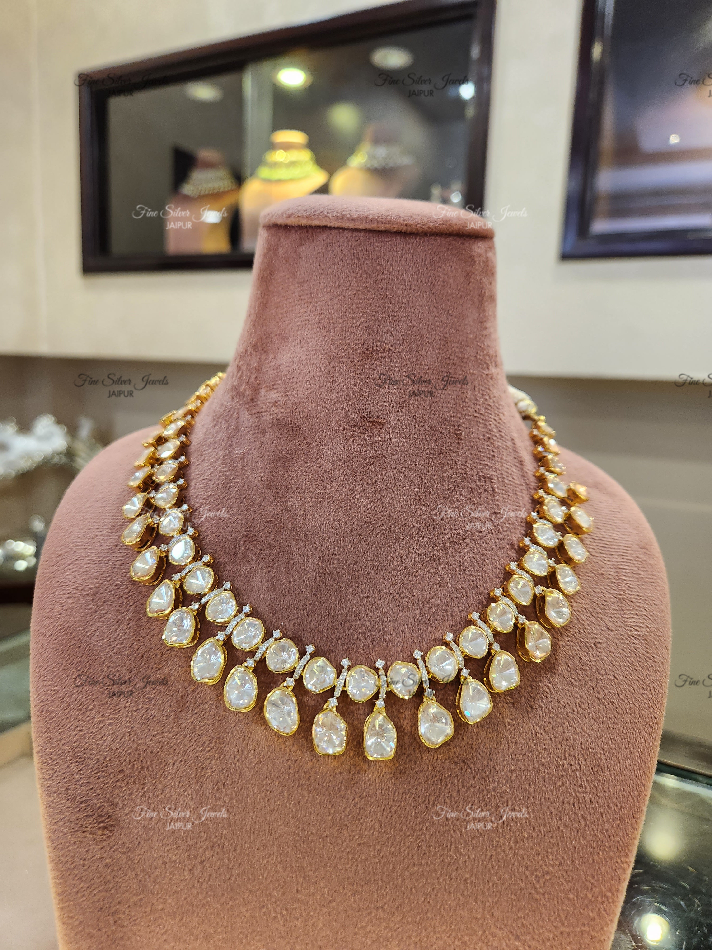 925 Silver Shreya Necklace