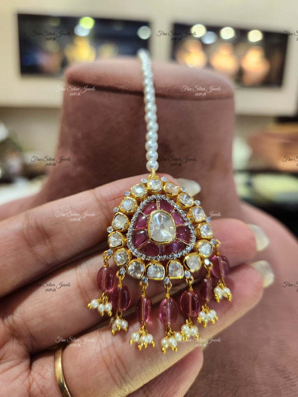 925 silver Mehr Mangtikka