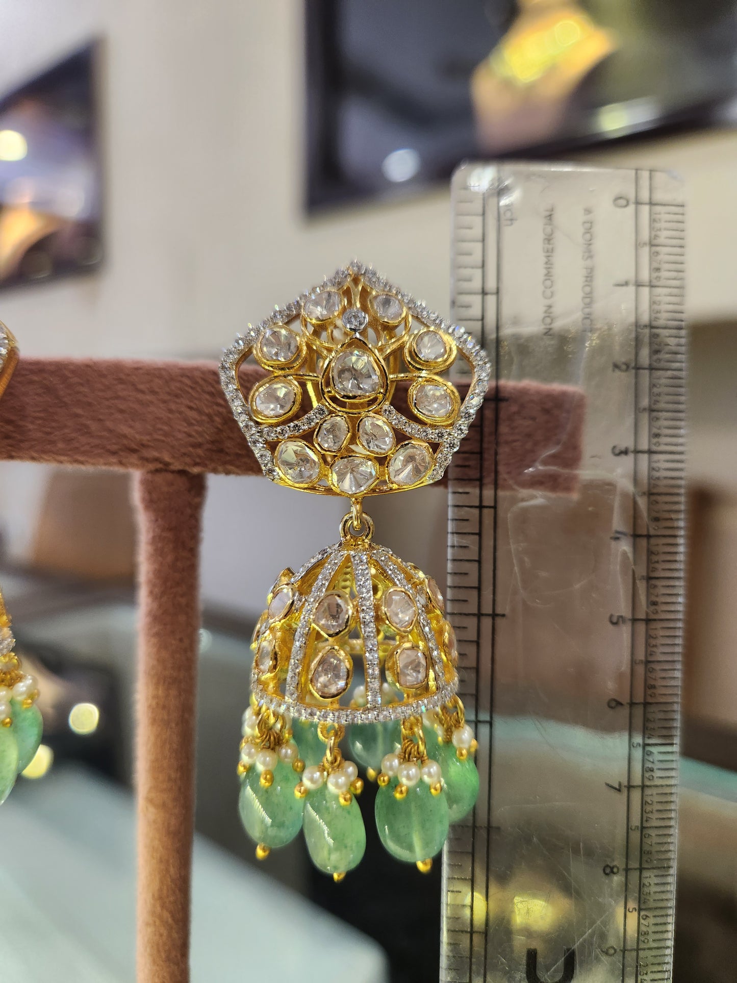 925 Silver Samaira Jhumka Earrings