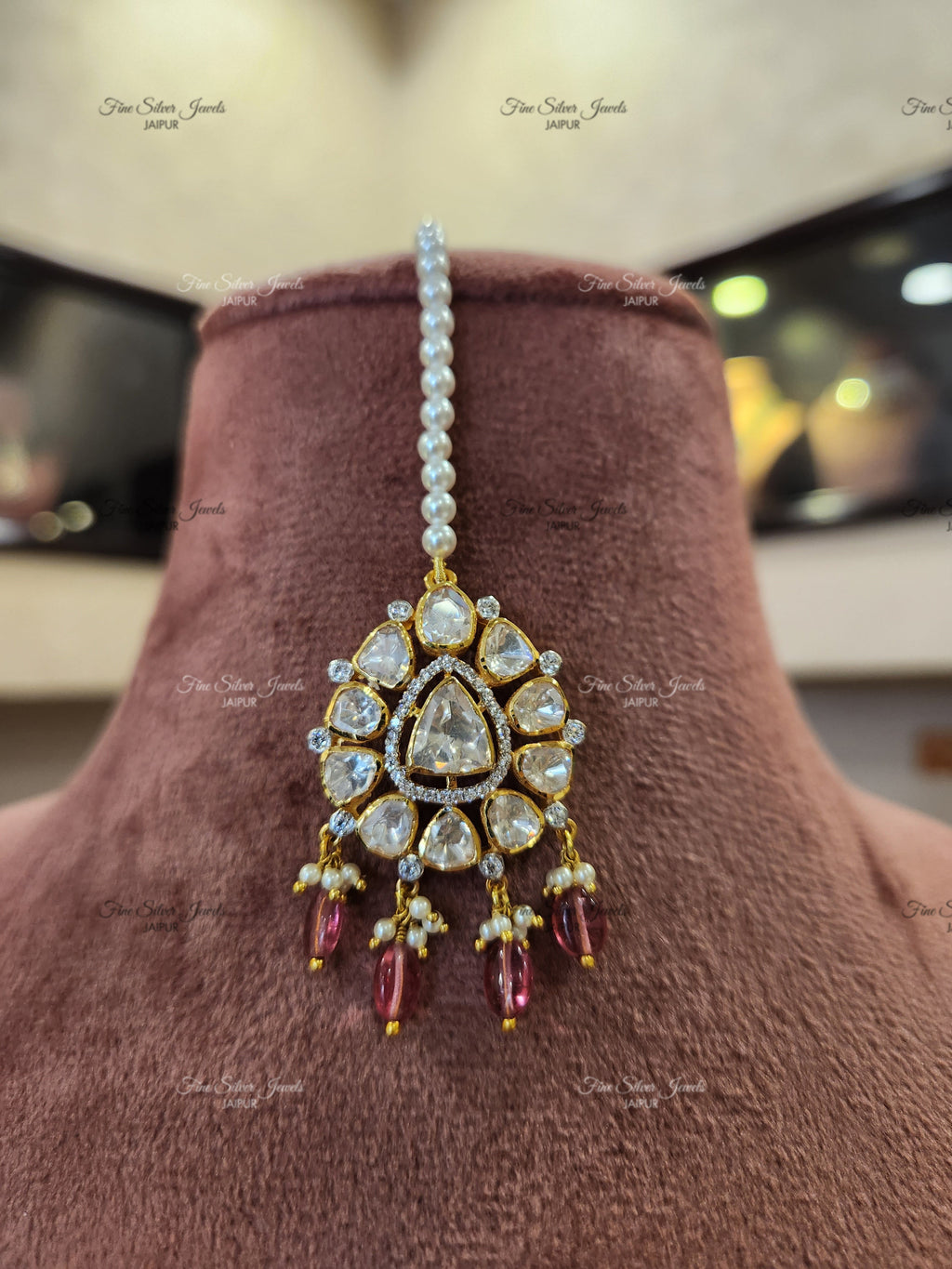 925 Silver Bagh Mangtikka