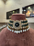 925 Silver Virsa Polki Necklace