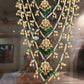925 Silver Jodha Layer Necklace Set