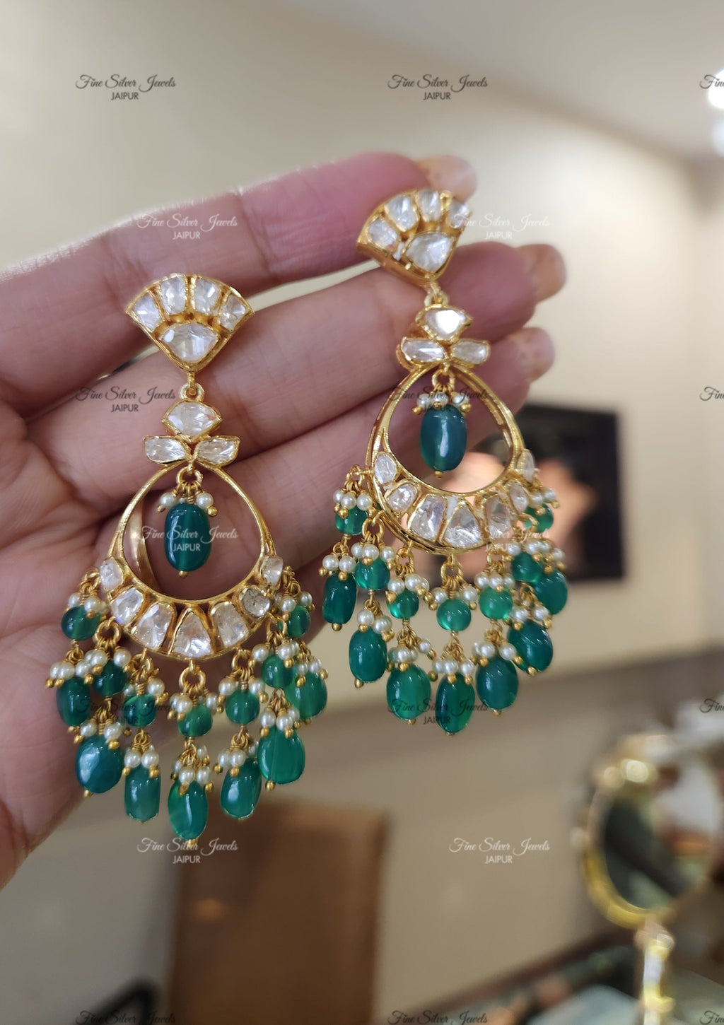 925 Silver Fiza Earrings