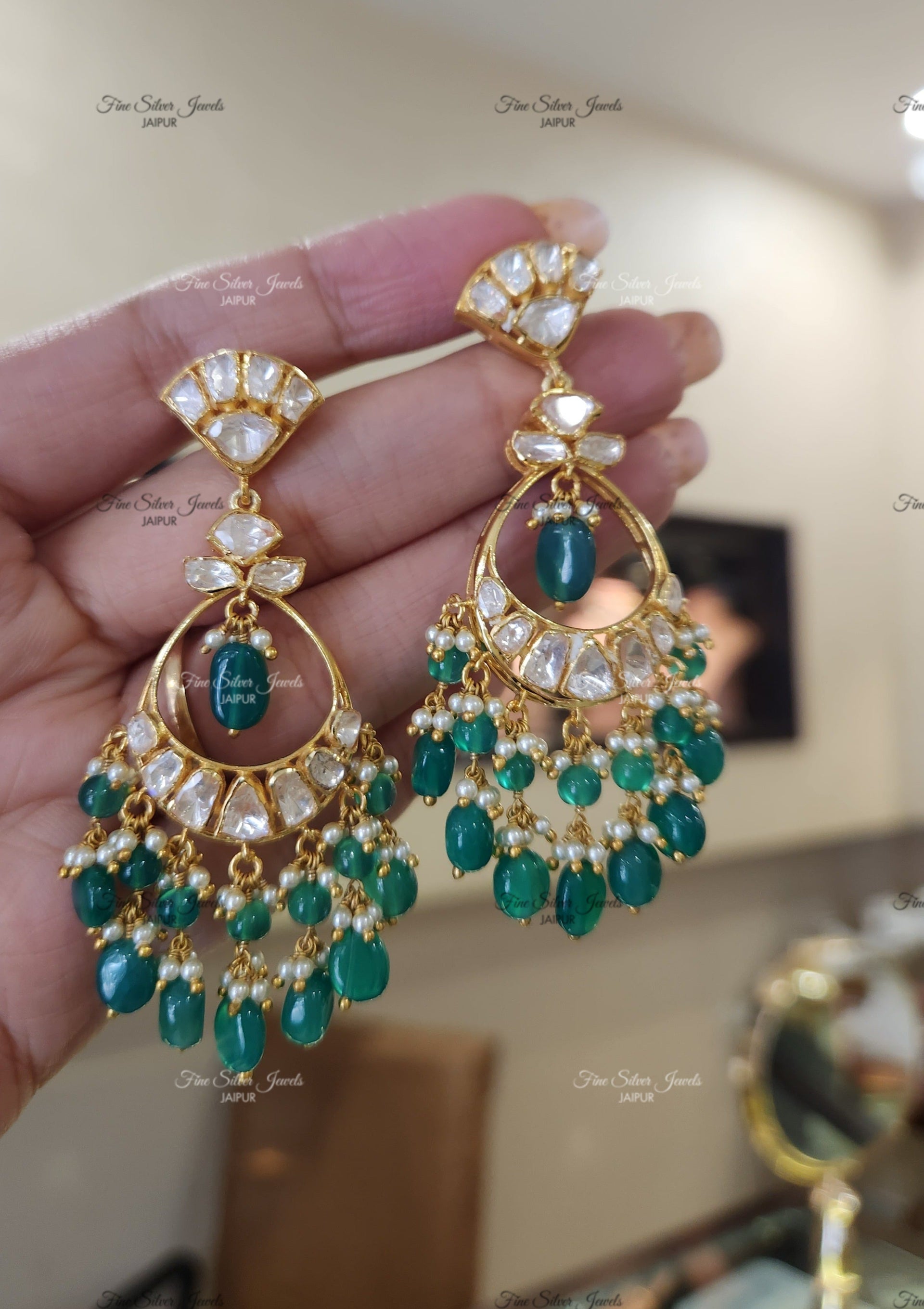 925 Silver Fiza Earrings