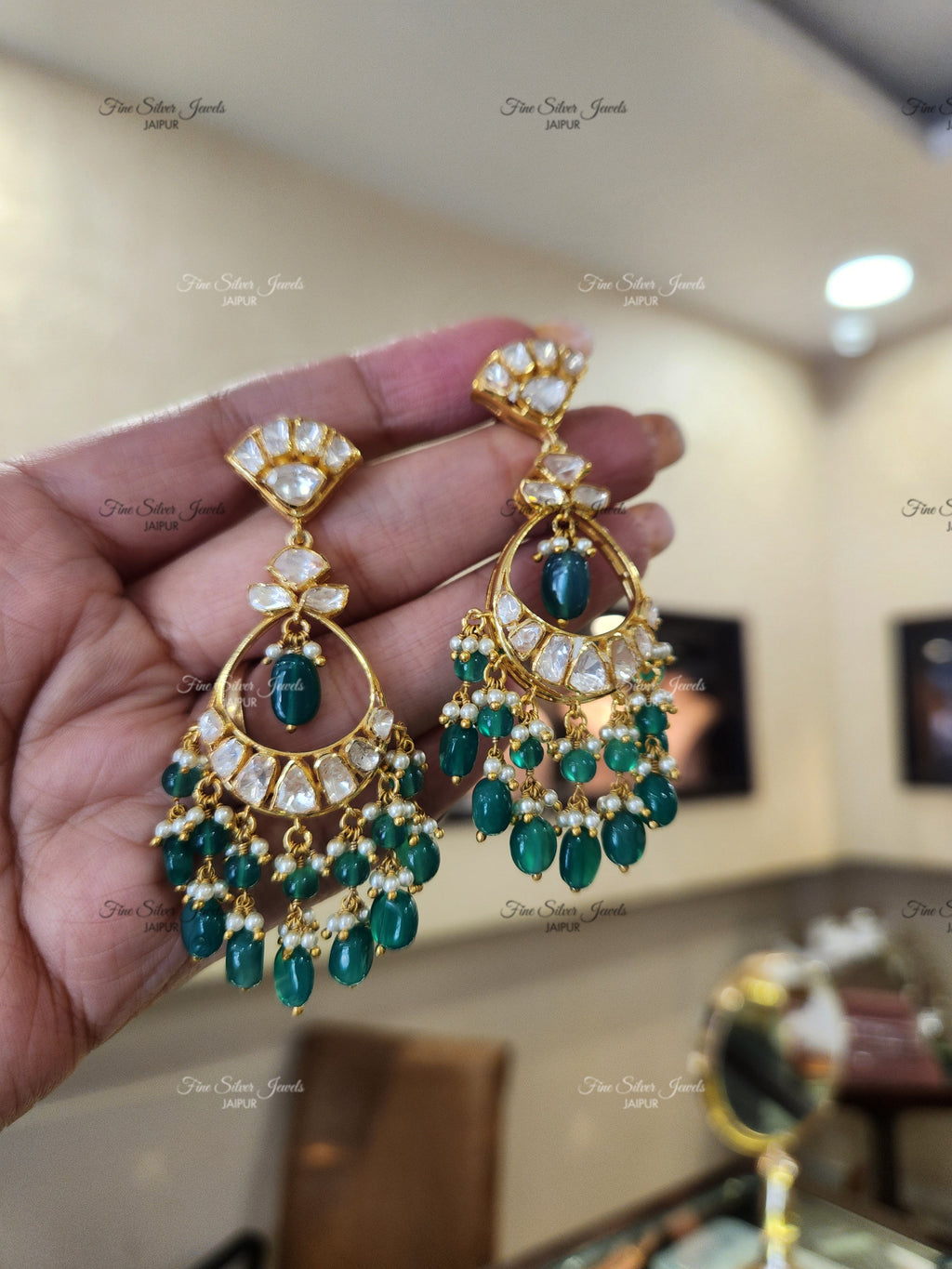 925 Silver Fiza Earrings