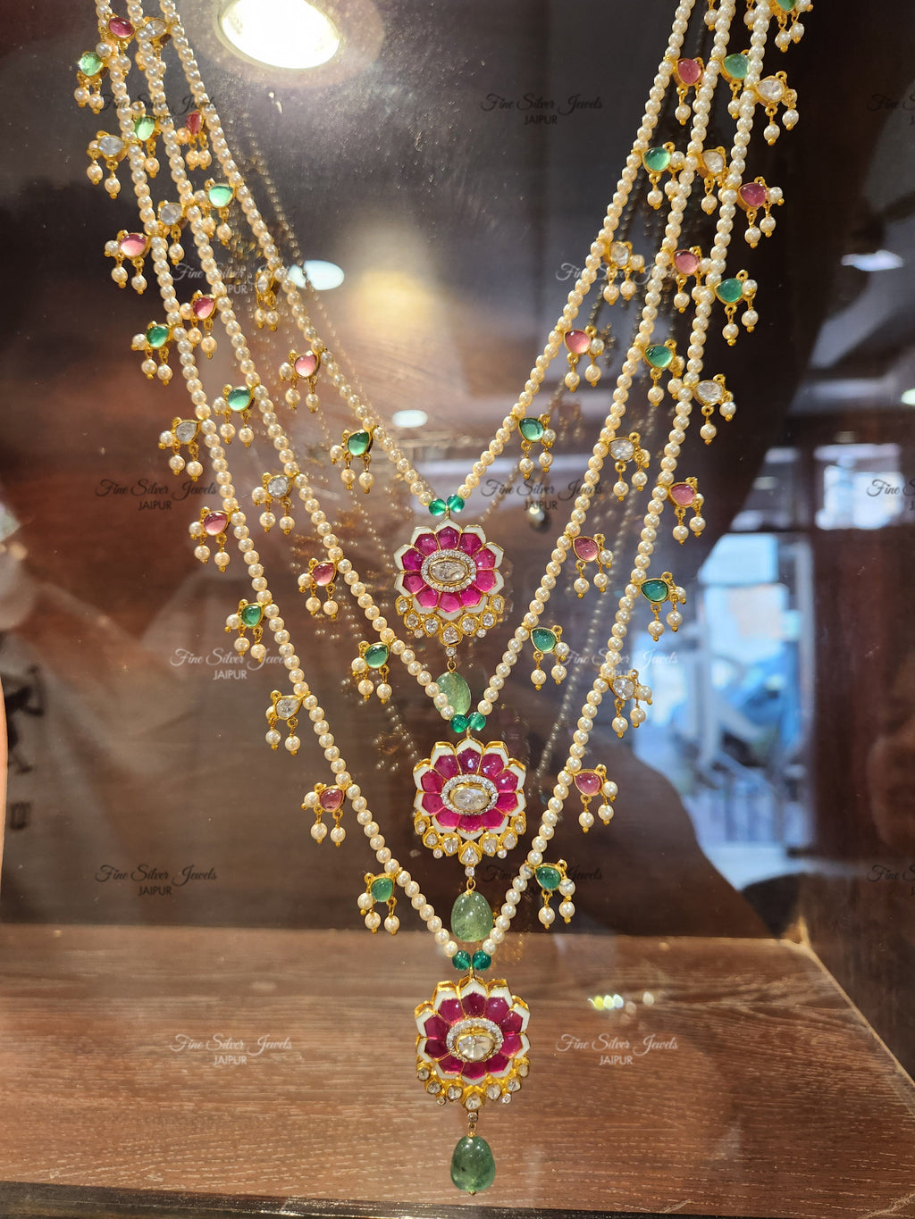 925 Silver Karuna Floral Necklace