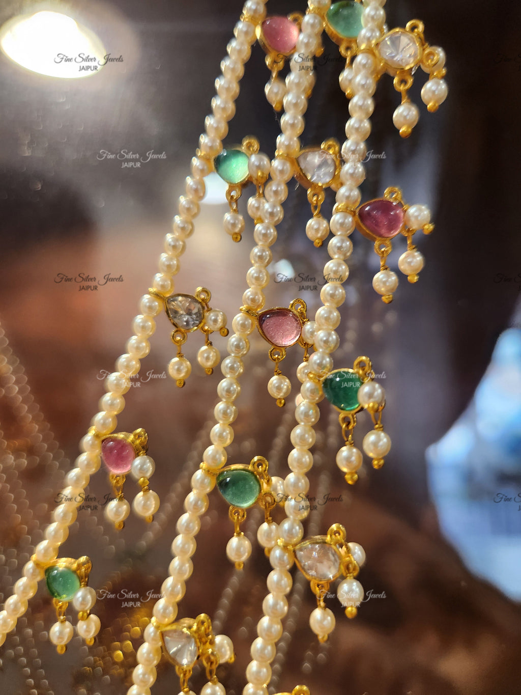 925 Silver Karuna Floral Necklace