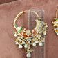 925 Silver Chandrakala Bali Earrings