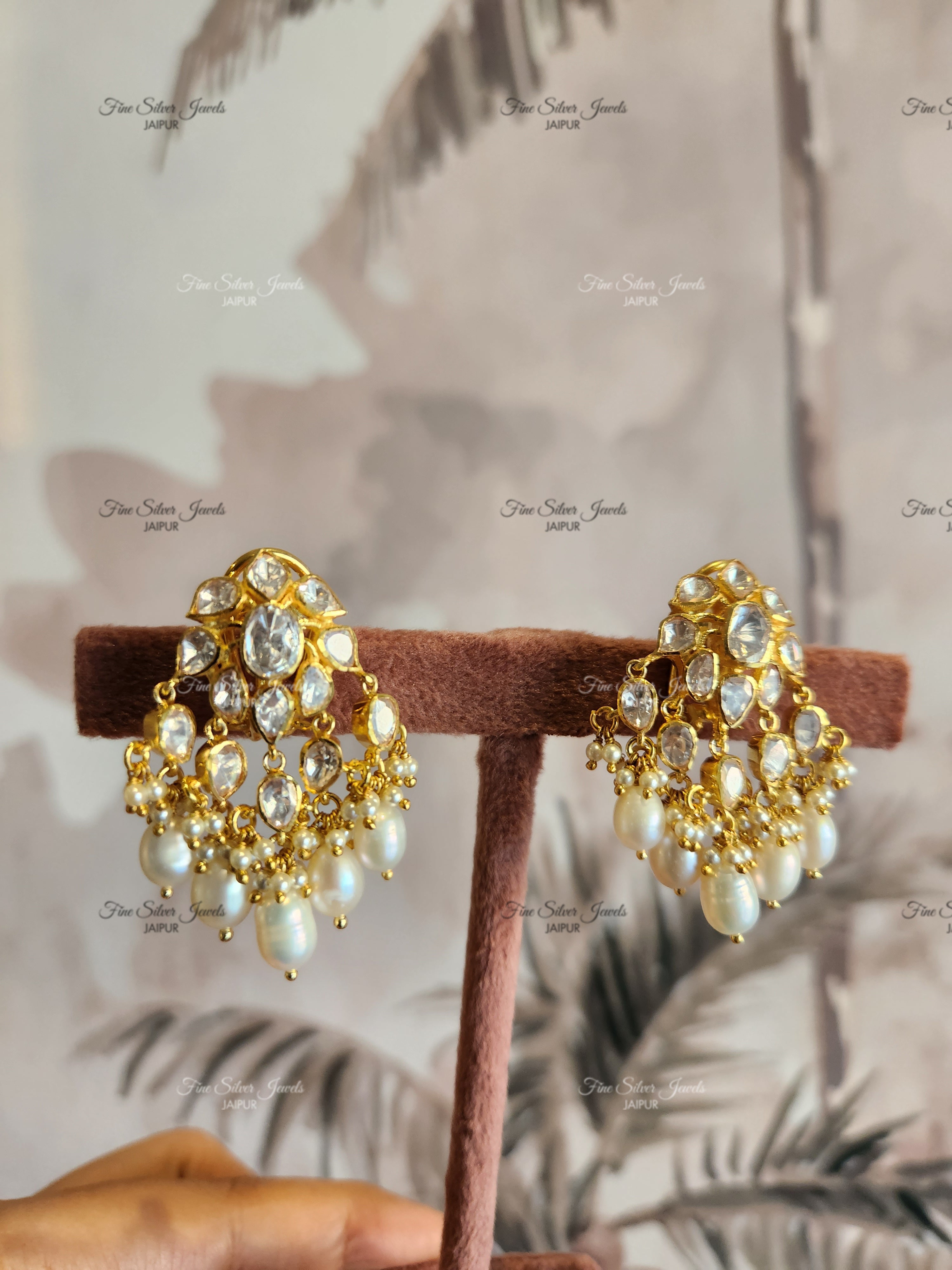 925 Silver Jodha earrings