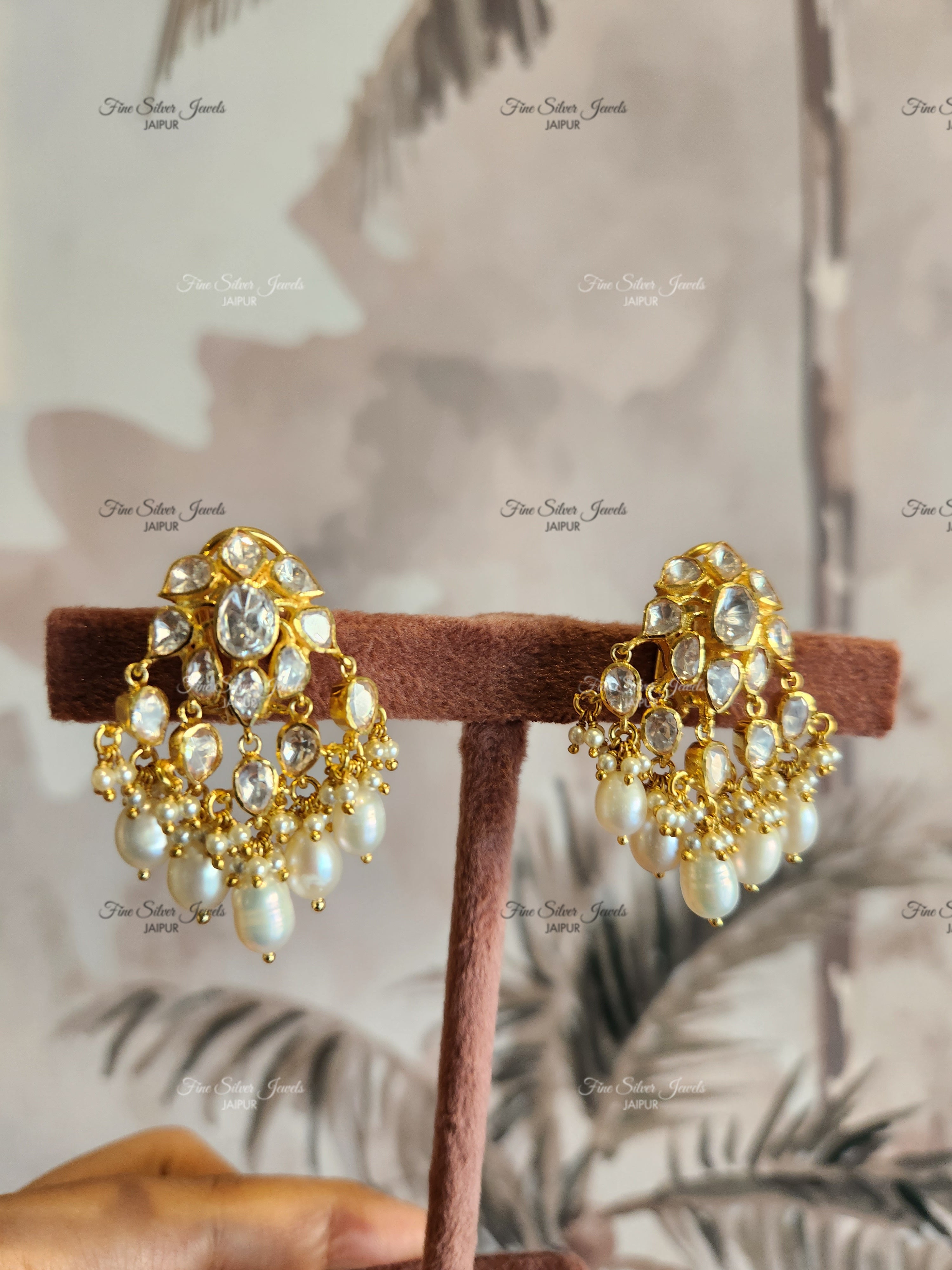 925 Silver Jodha earrings