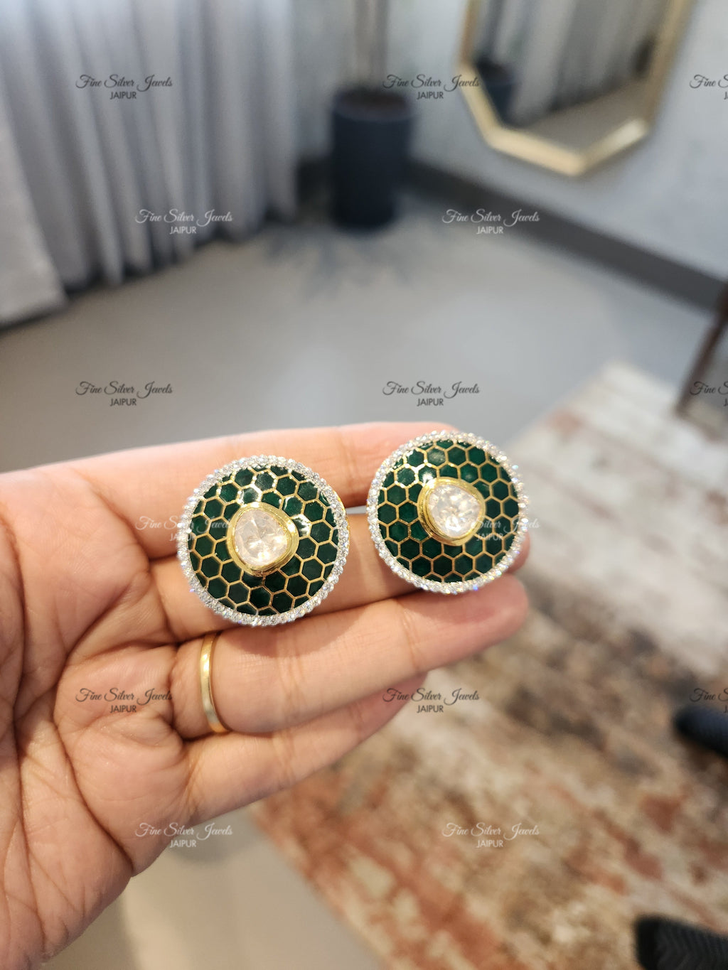 925 Silver Stardust Dazzle Earrings