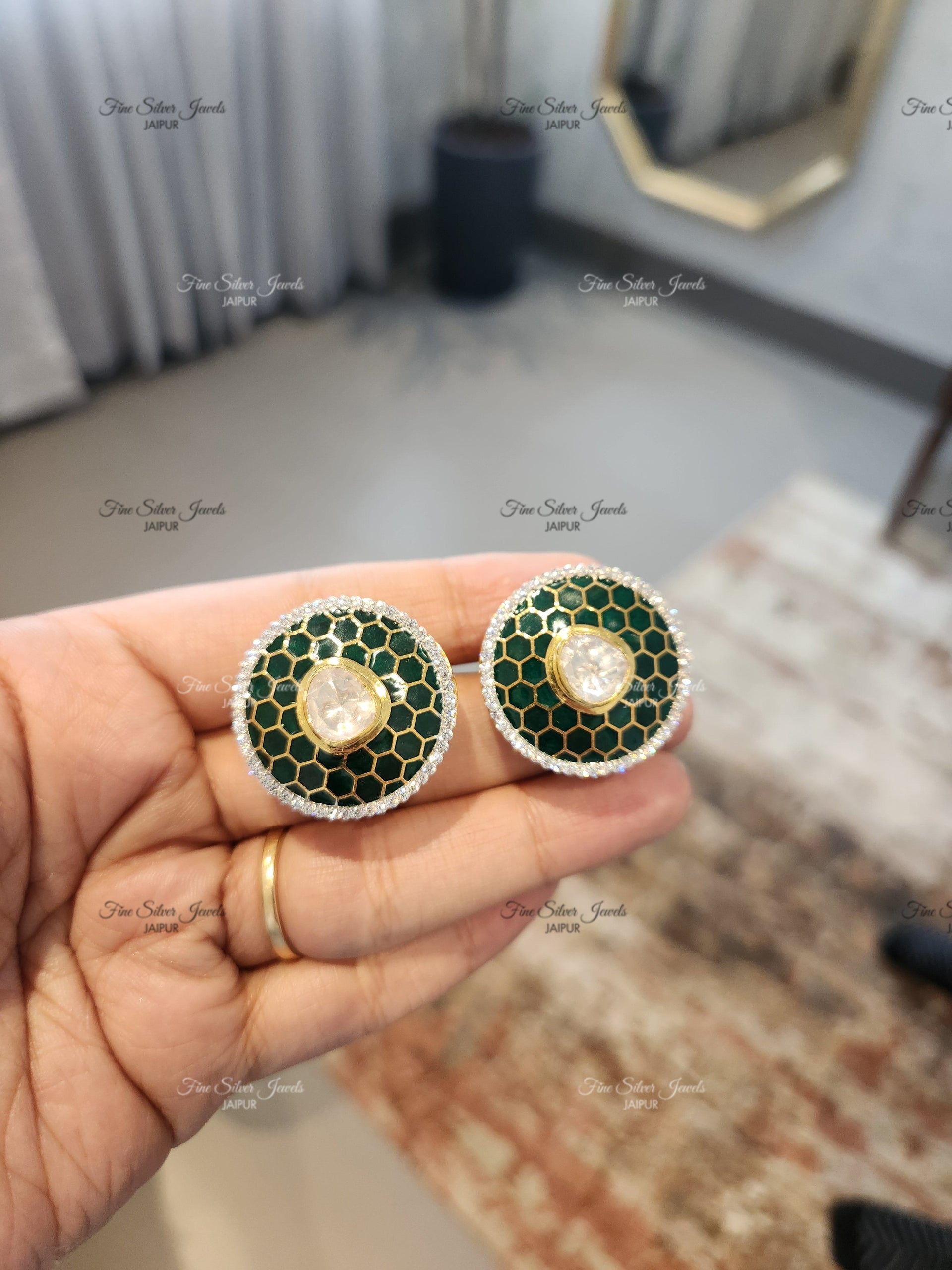 925 Silver Stardust Dazzle Earrings