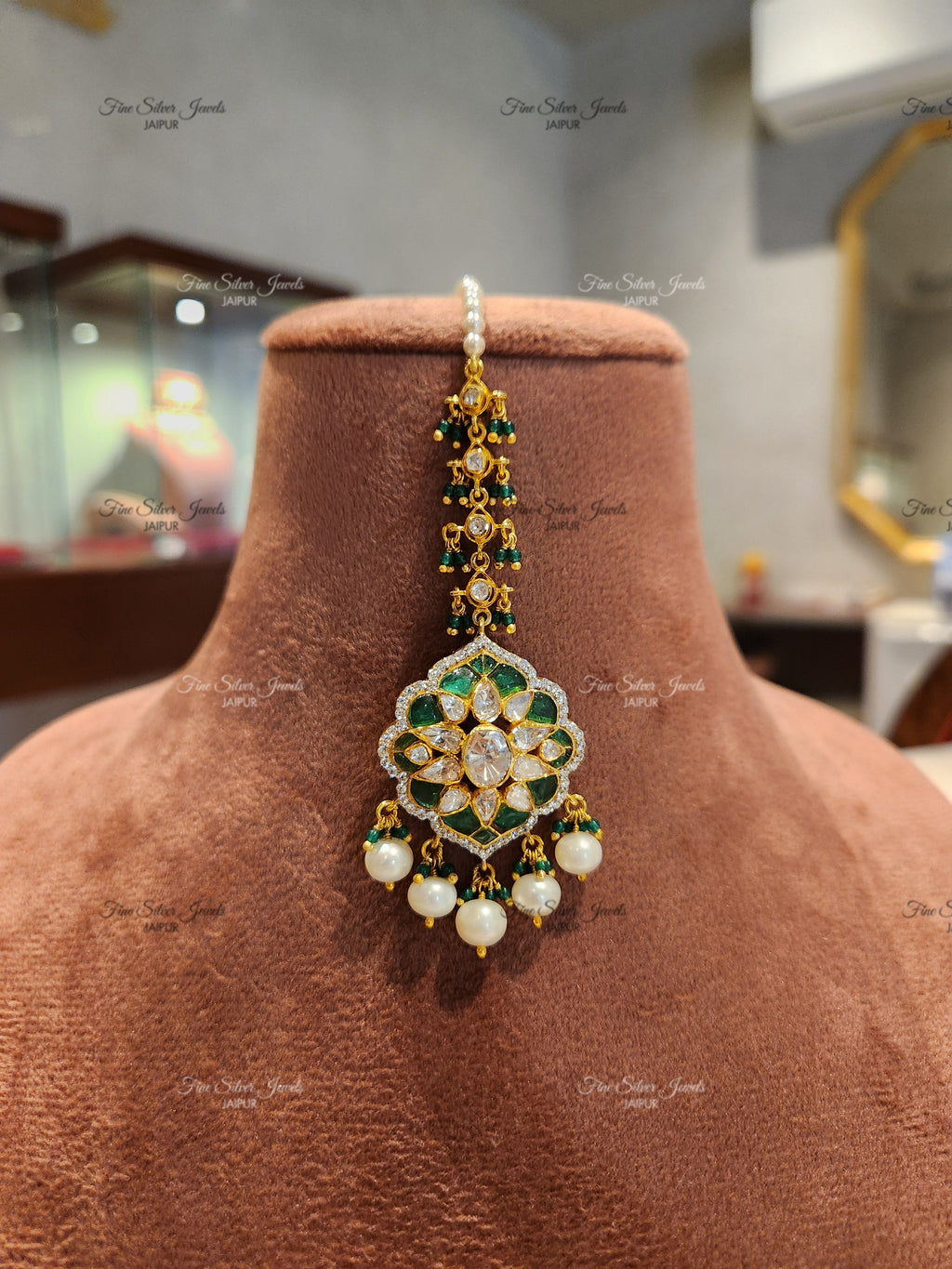 925 Silver Chandrika Mangtikka