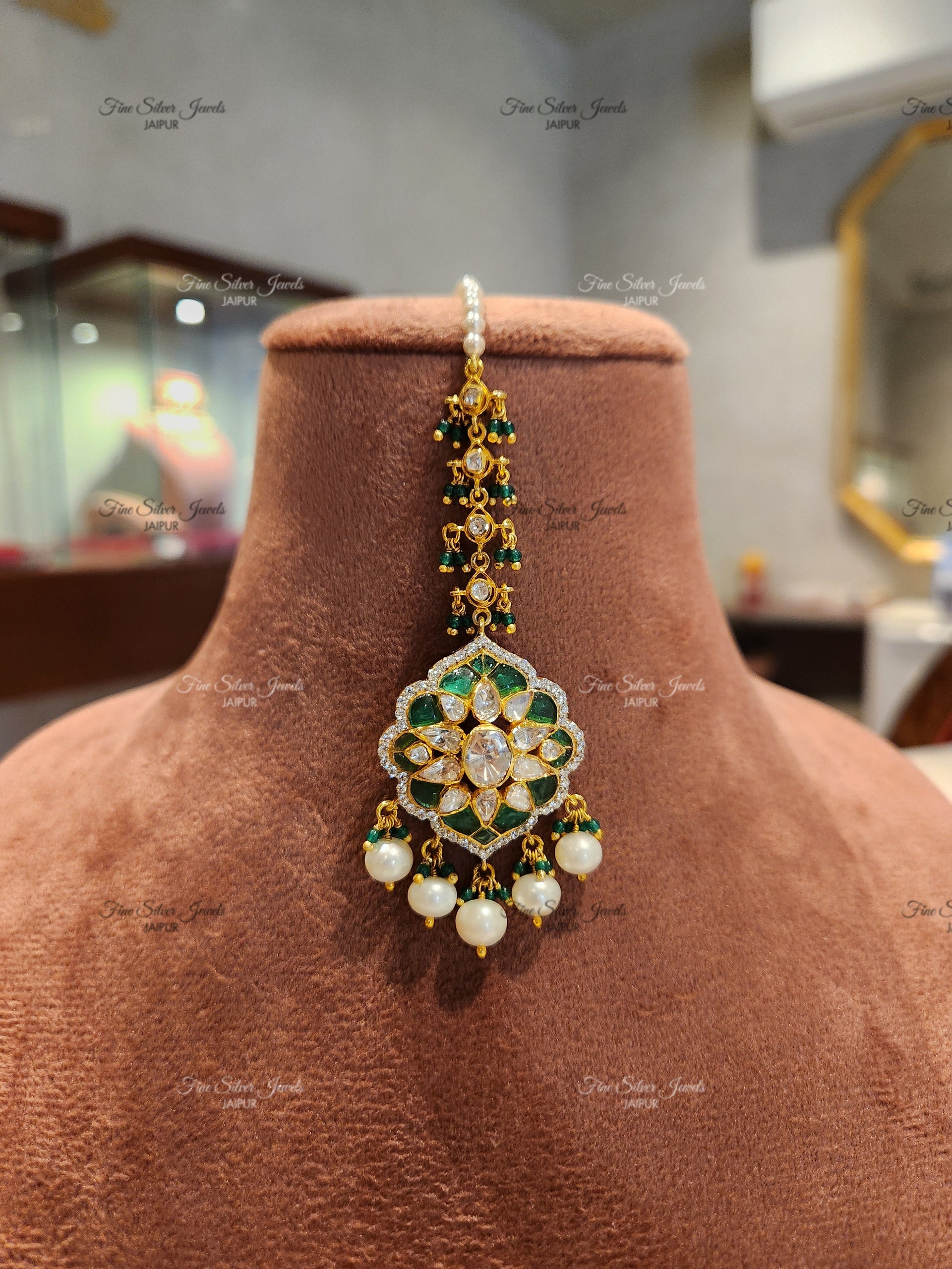 925 Silver Chandrika Mangtikka