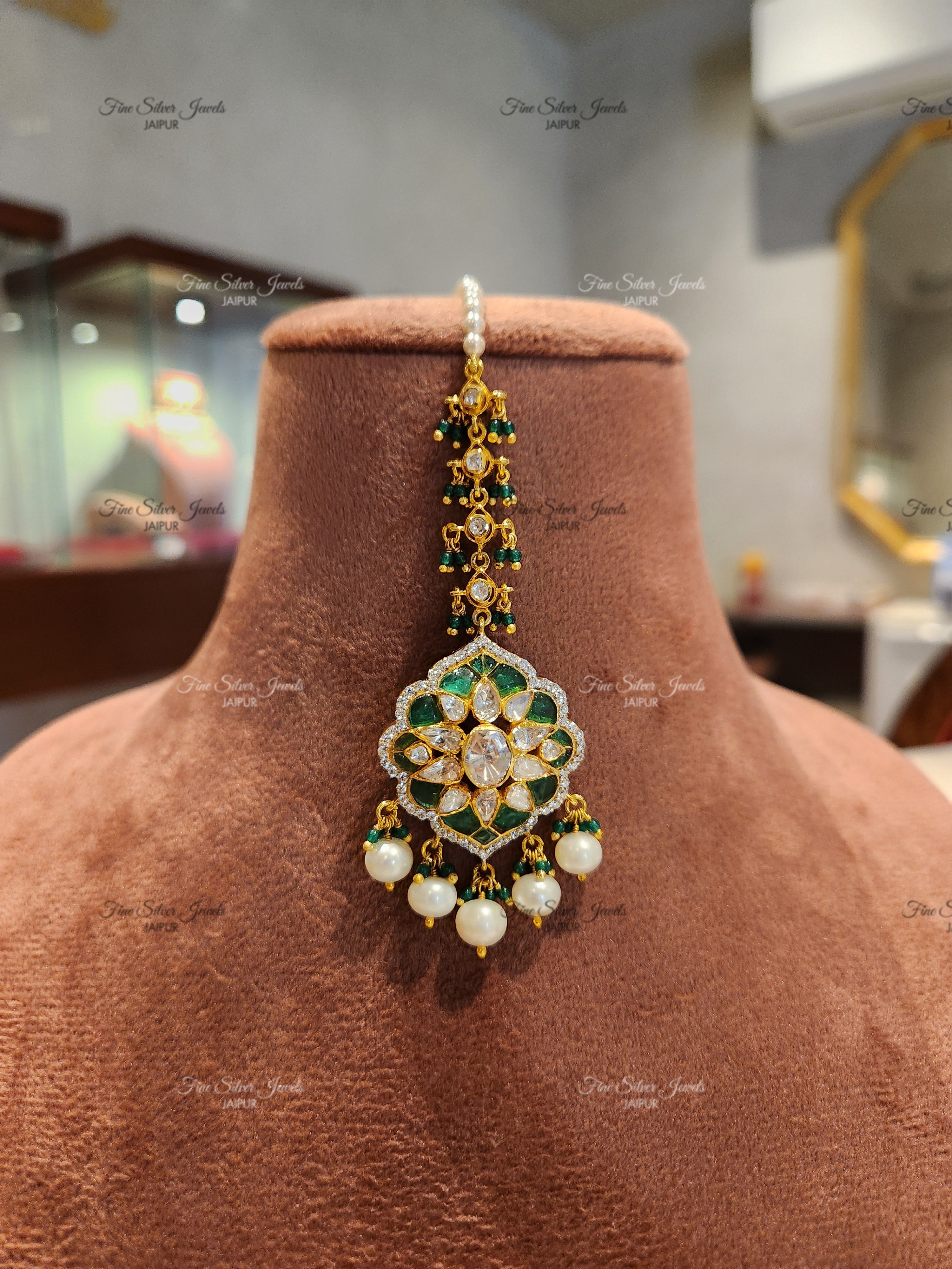 925 Silver Chandrika Mangtikka