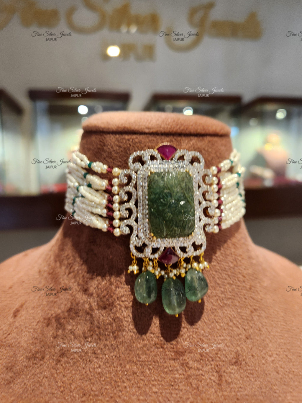 925 Silver Mauryan Choker