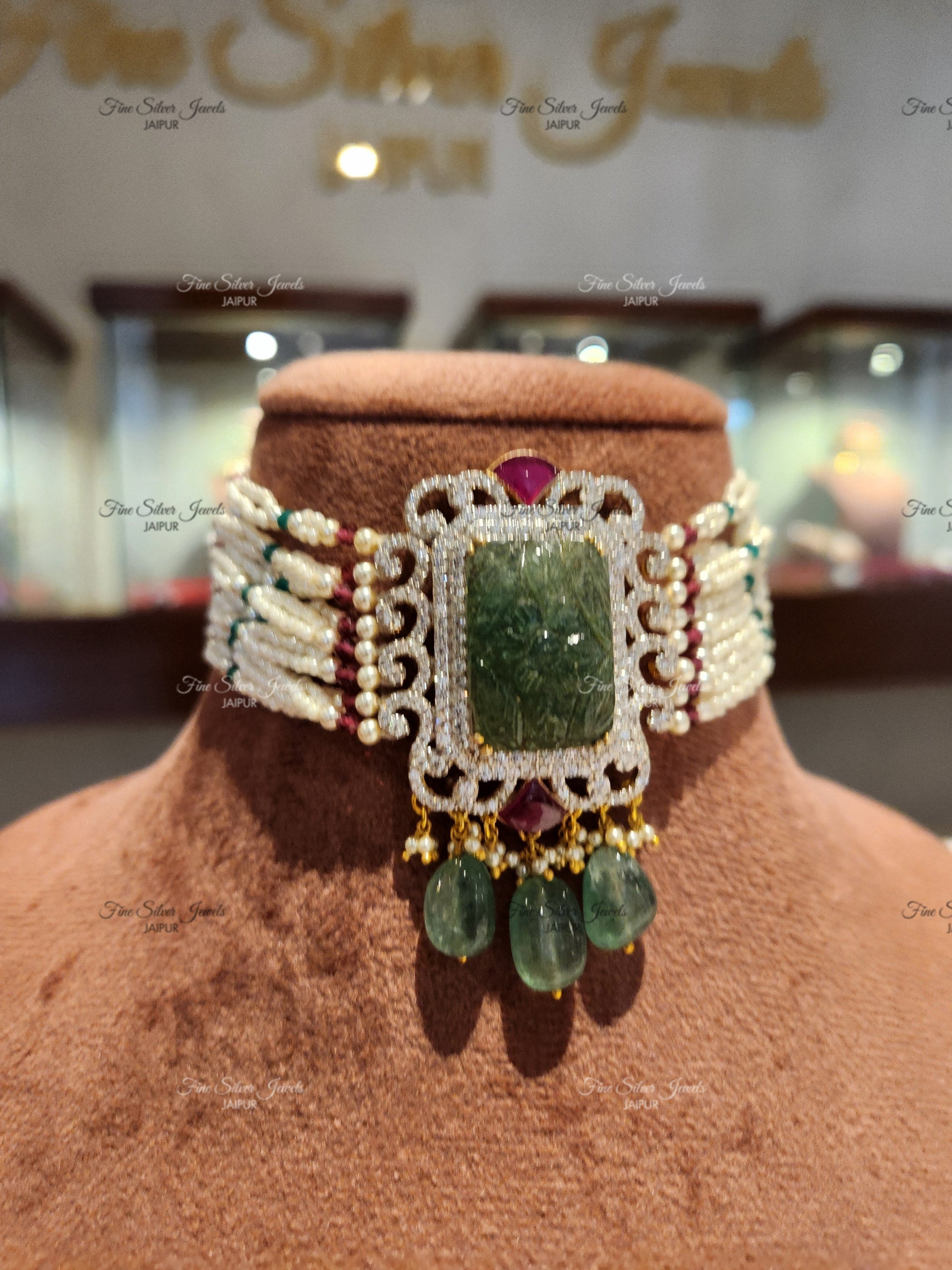 925 Silver Mauryan Choker