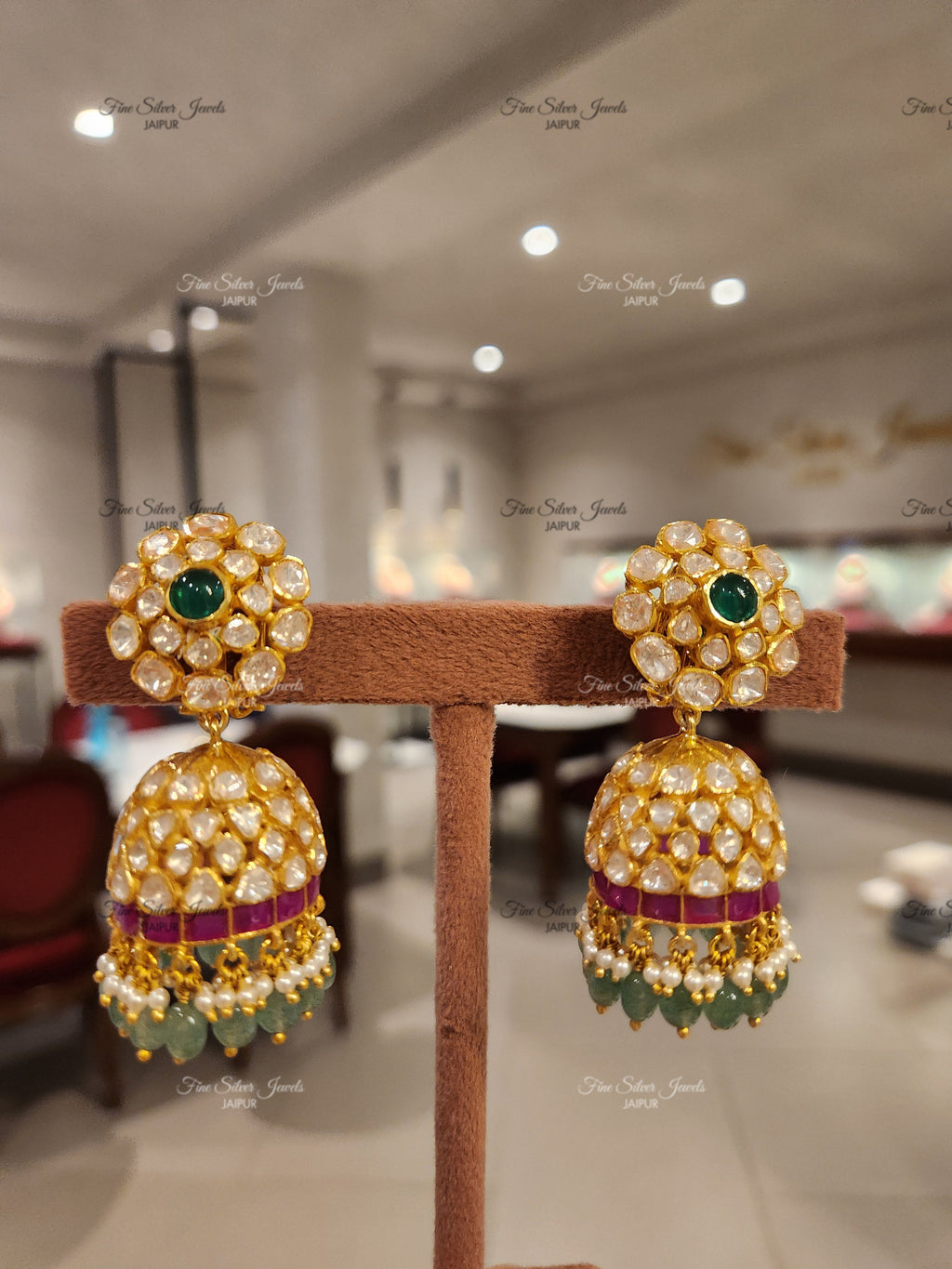 925 Silver Royal Heritage Jhumkas