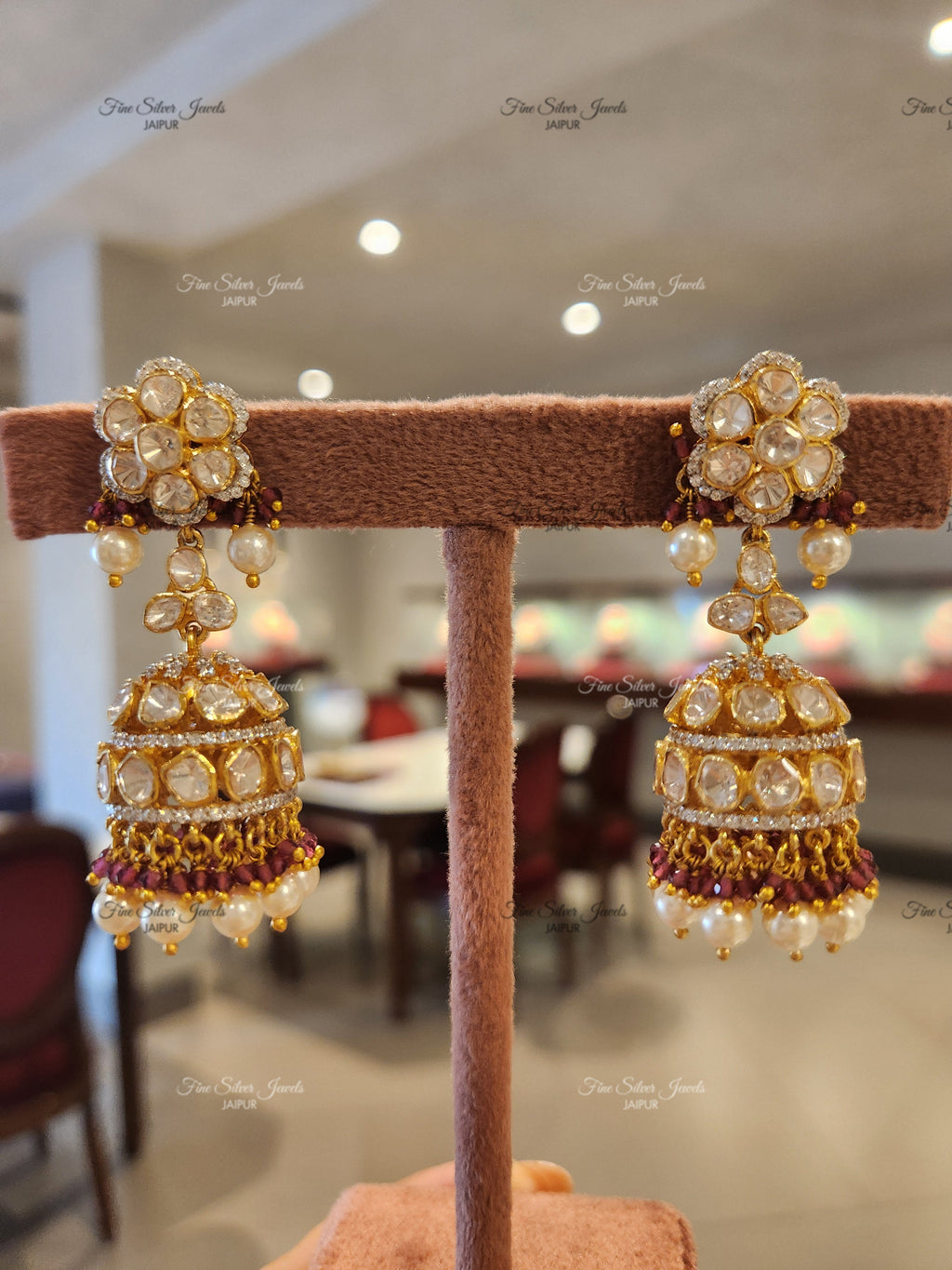 925 Silver Divine Essence Jhumka