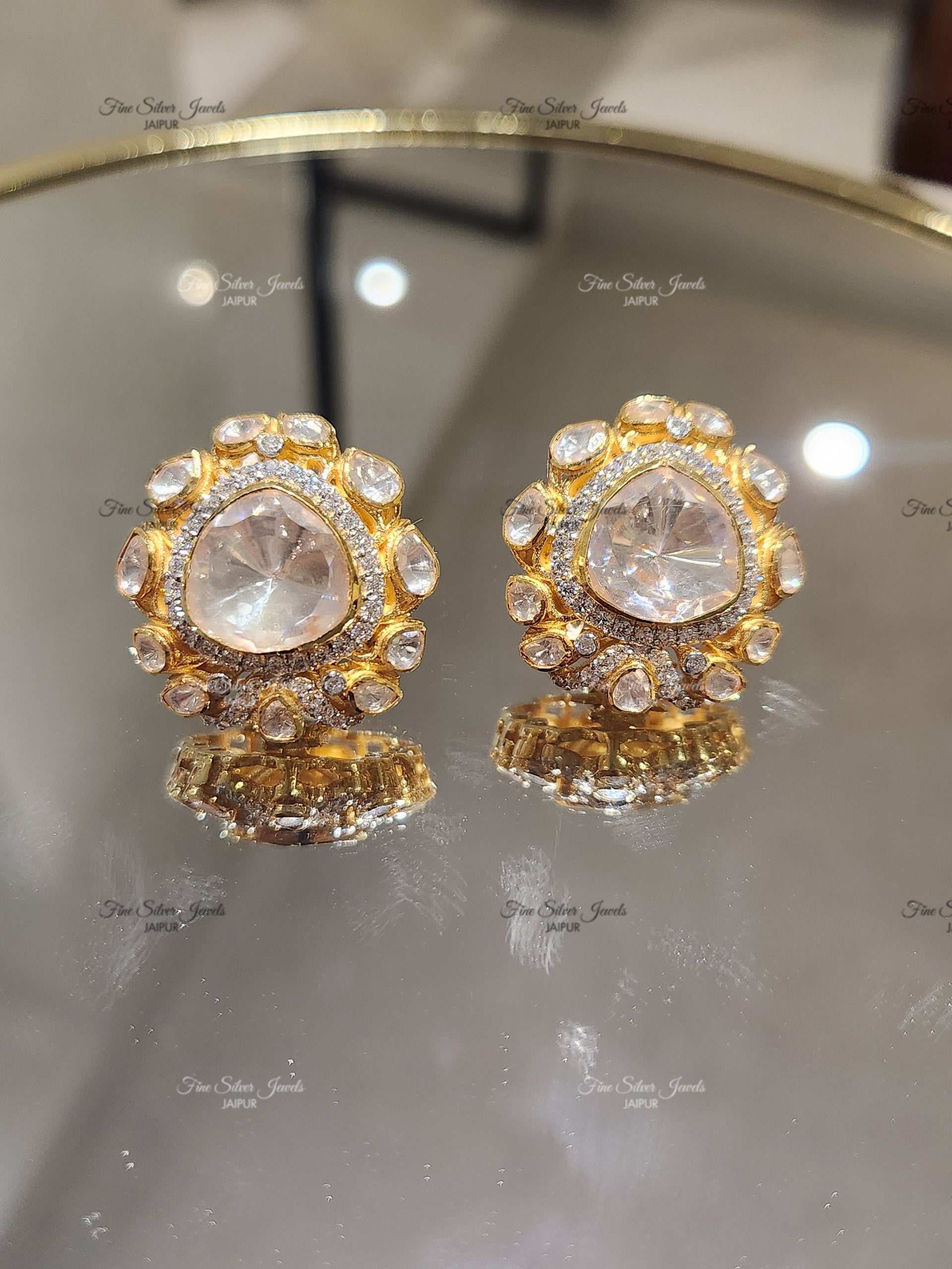 925 Silver Orbit Earring