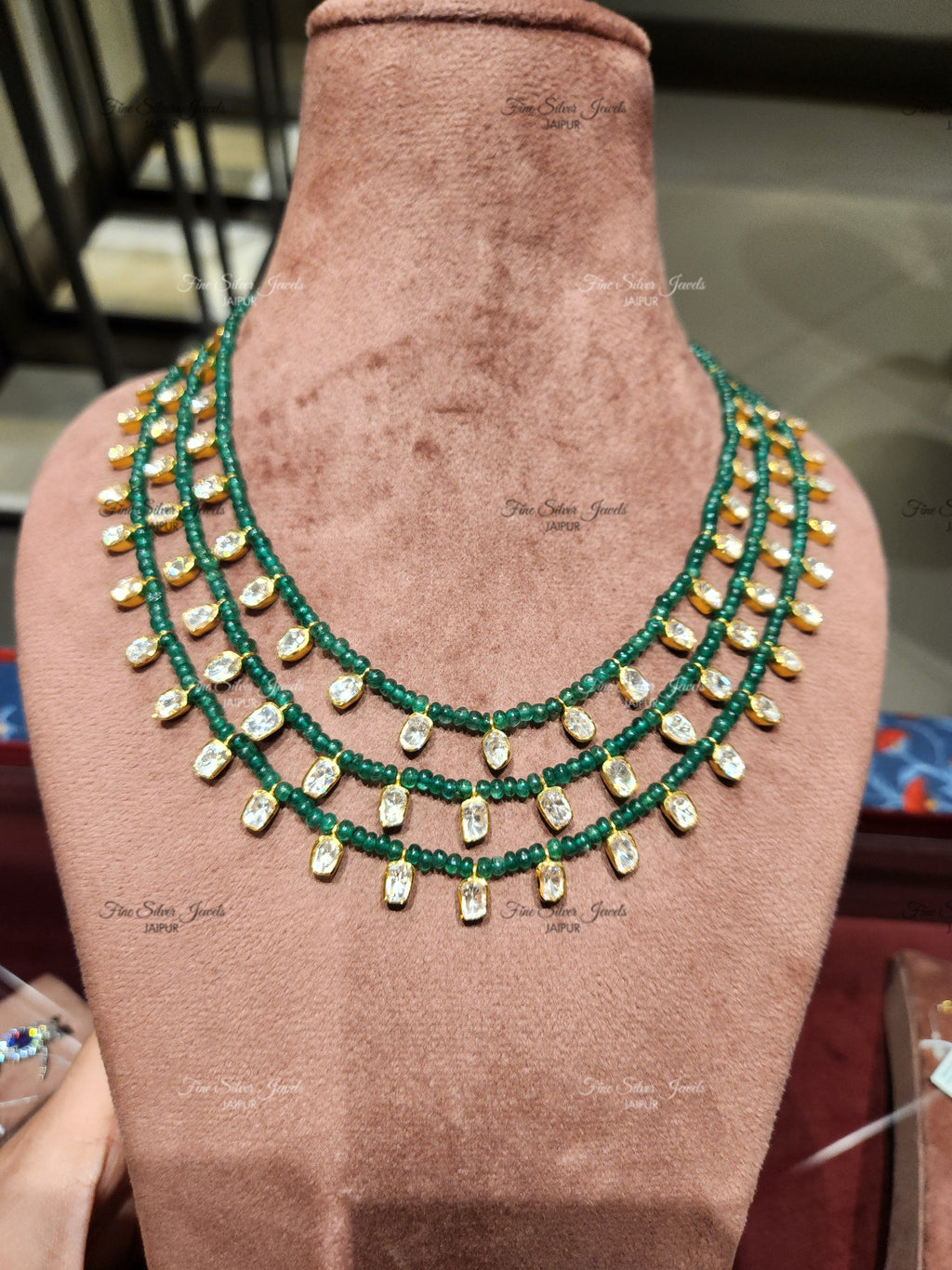 925 Silver Gauri Layer Necklace