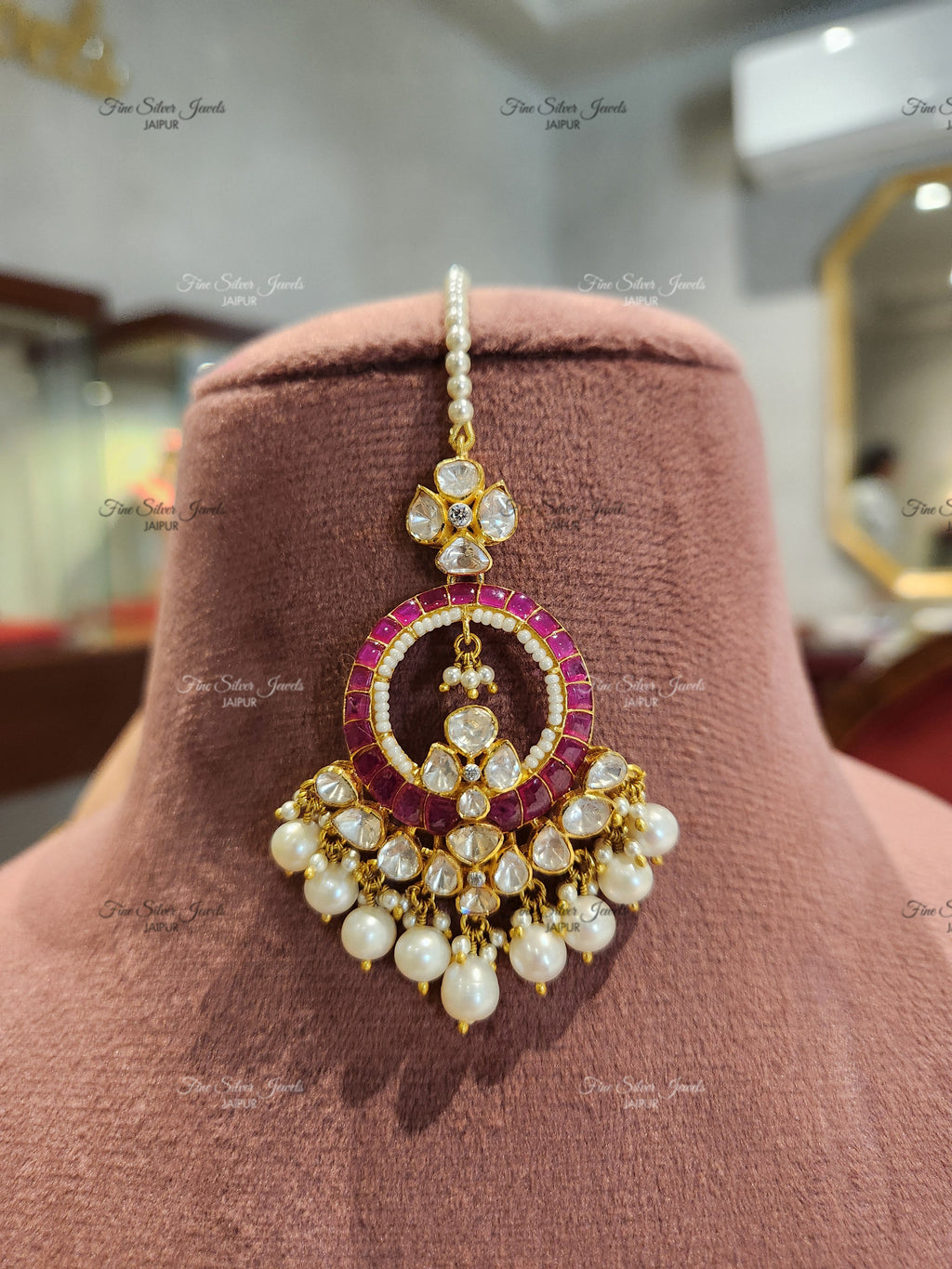 925 Silver Deviki Mangtikka