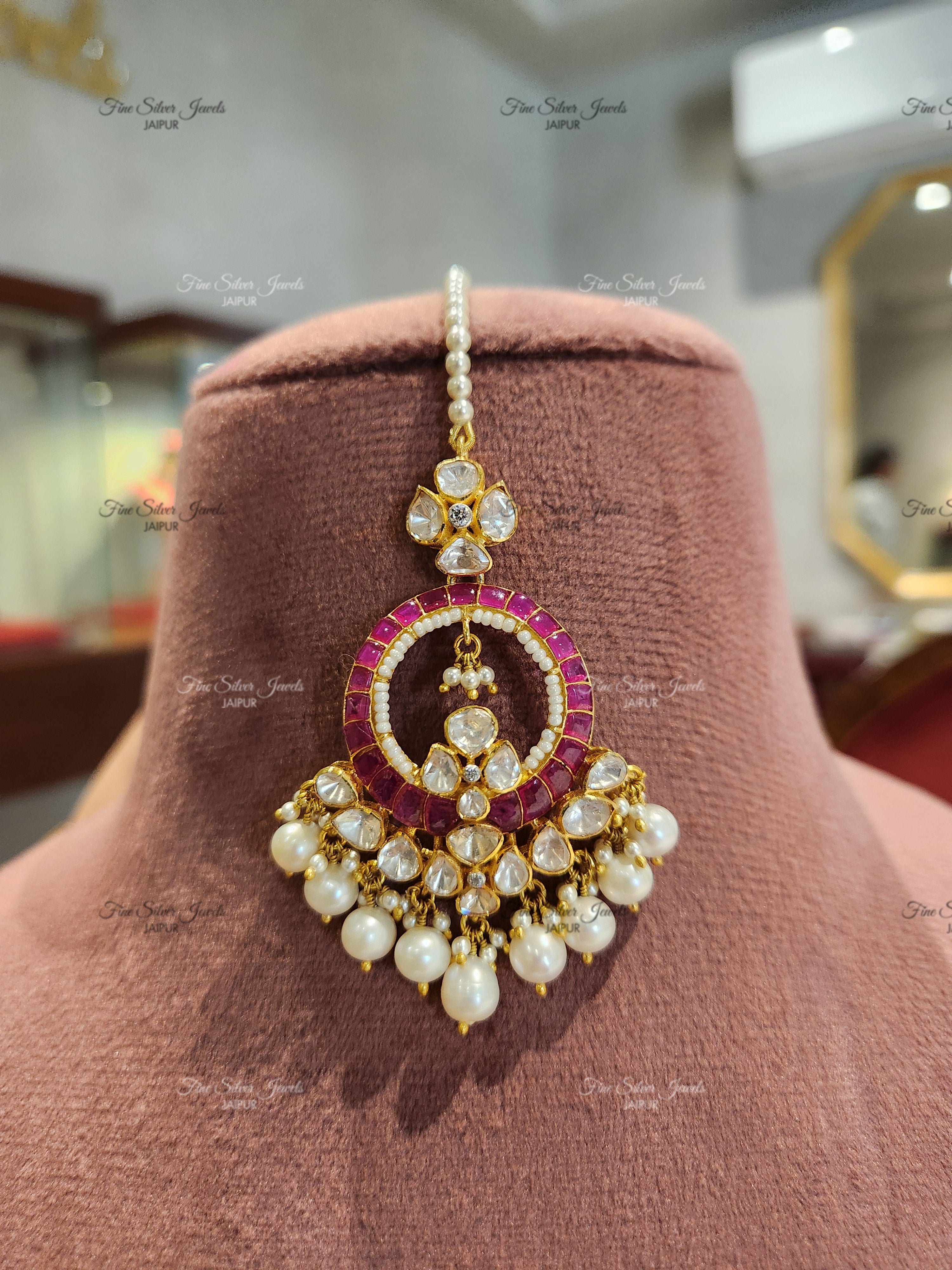 925 Silver Deviki Mangtikka