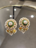 925 Silver Mehar Pearl Earrings