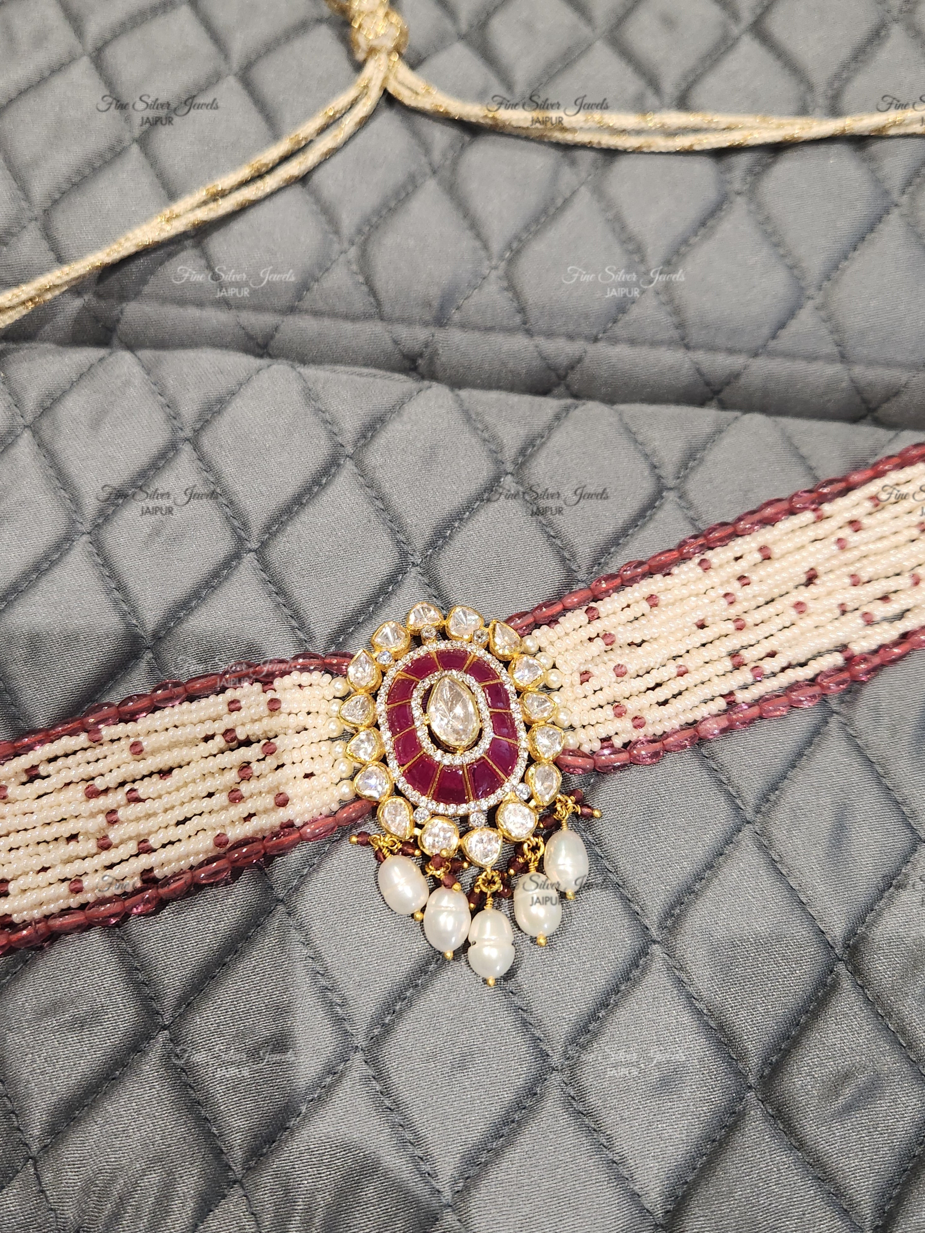 925 Silver Anya Choker Necklace