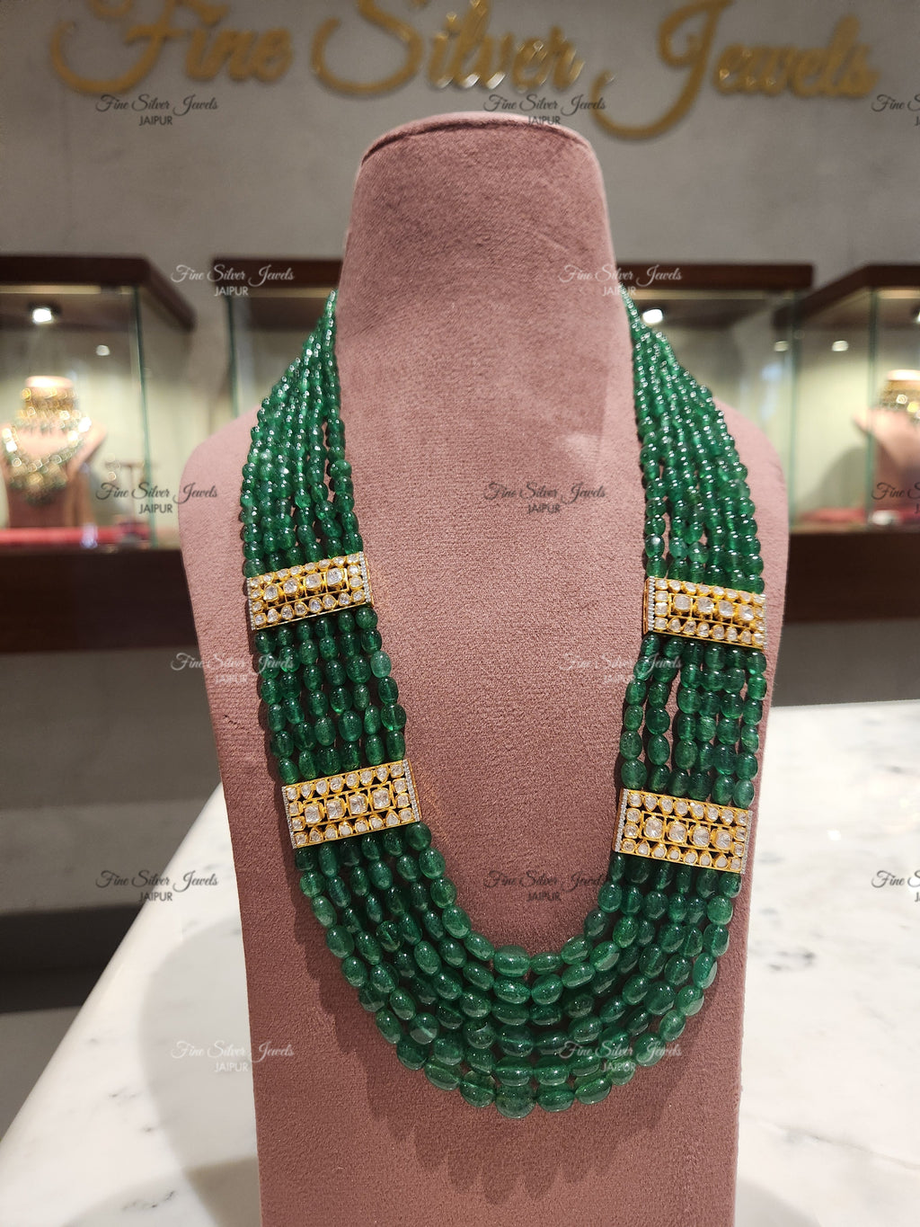 925 Silver Kalyani Long Necklace