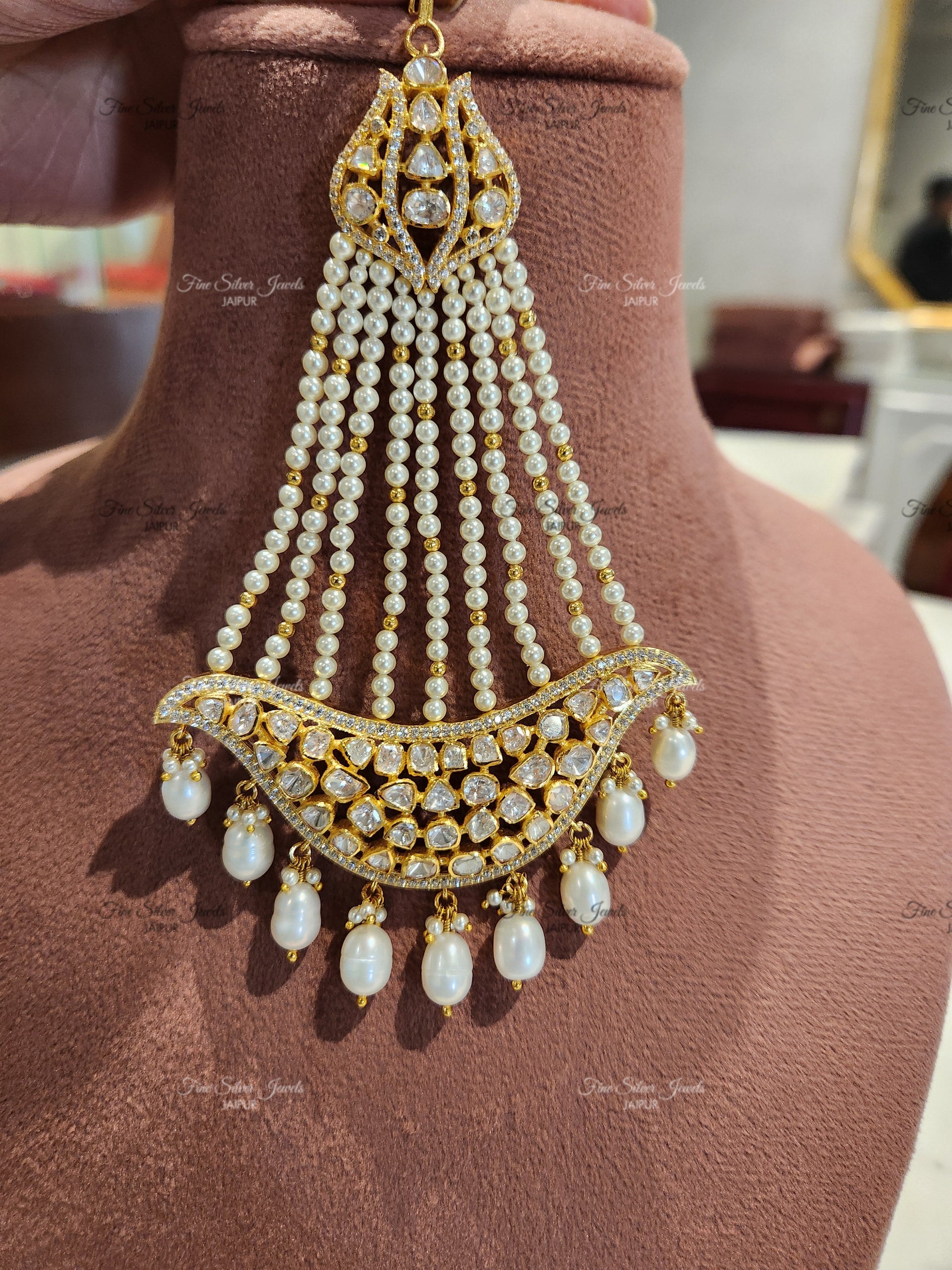 925 Silver Chandni Polki Passa